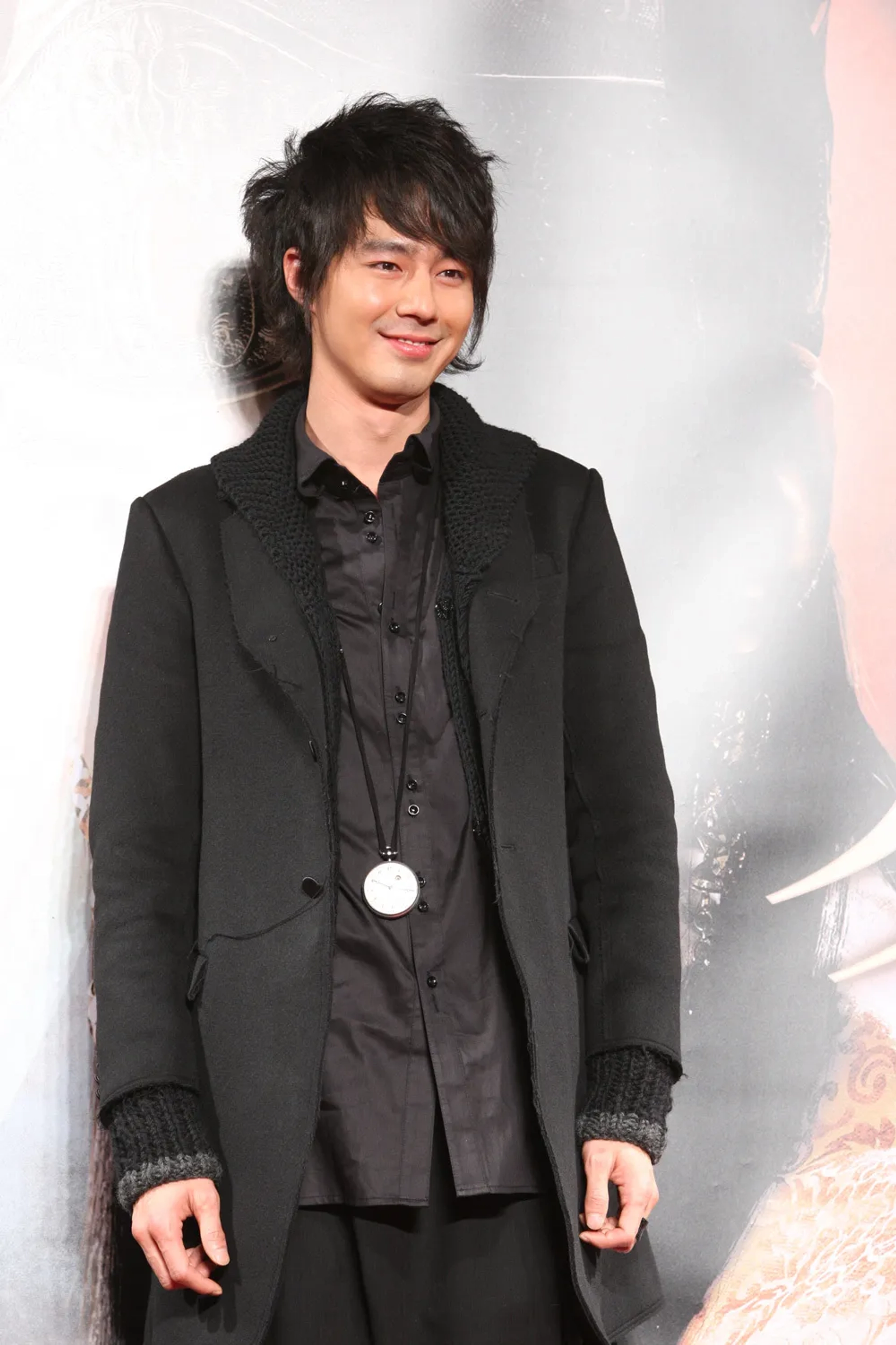 Zo In-sung at an event for A Frozen Flower (2008)