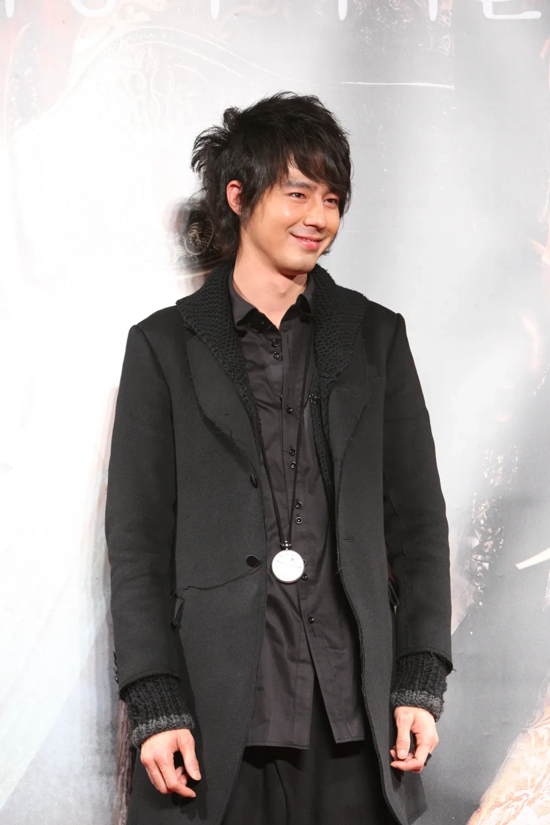 Zo In-sung at an event for A Frozen Flower (2008)