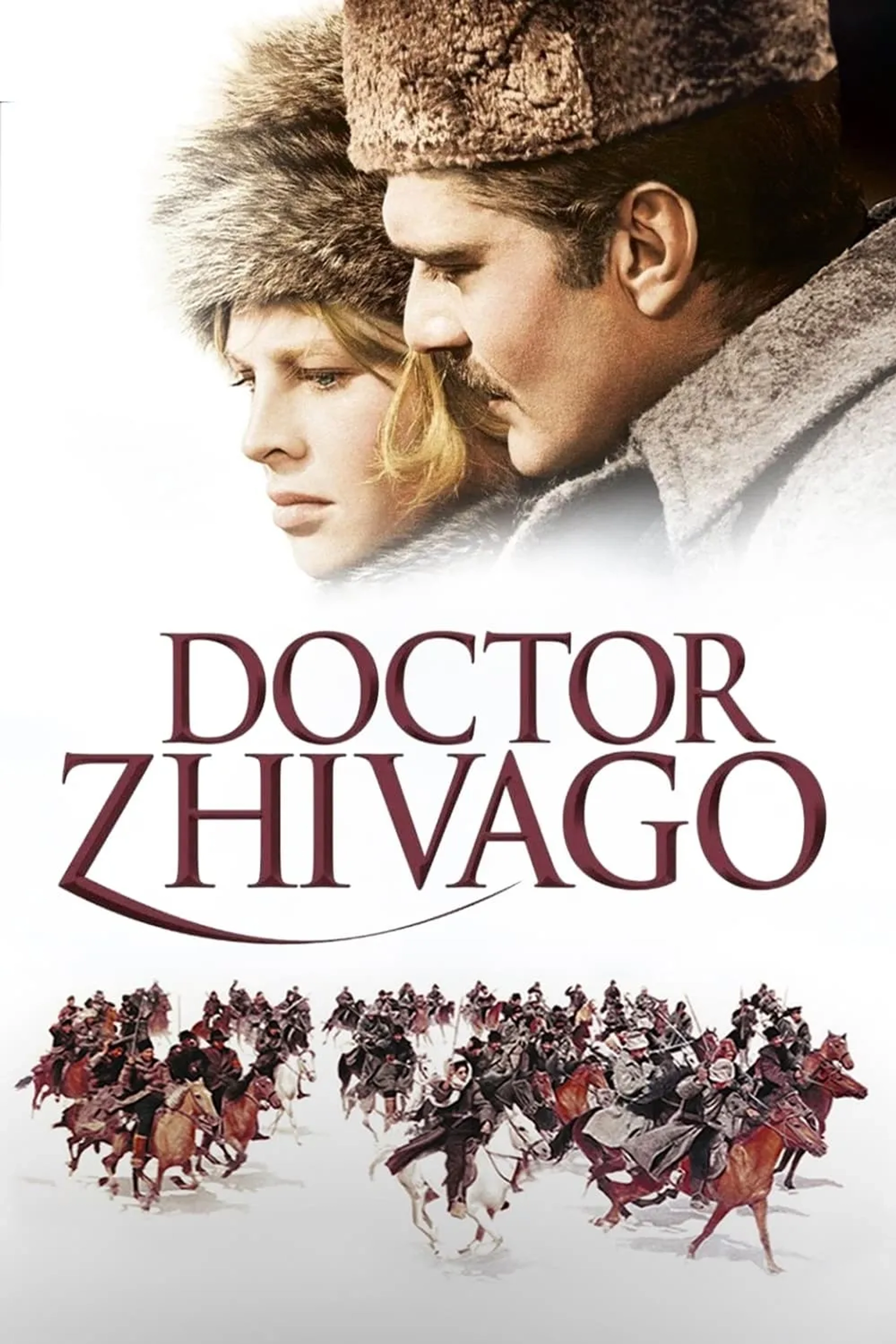 Julie Christie and Omar Sharif in Doctor Zhivago (1965)