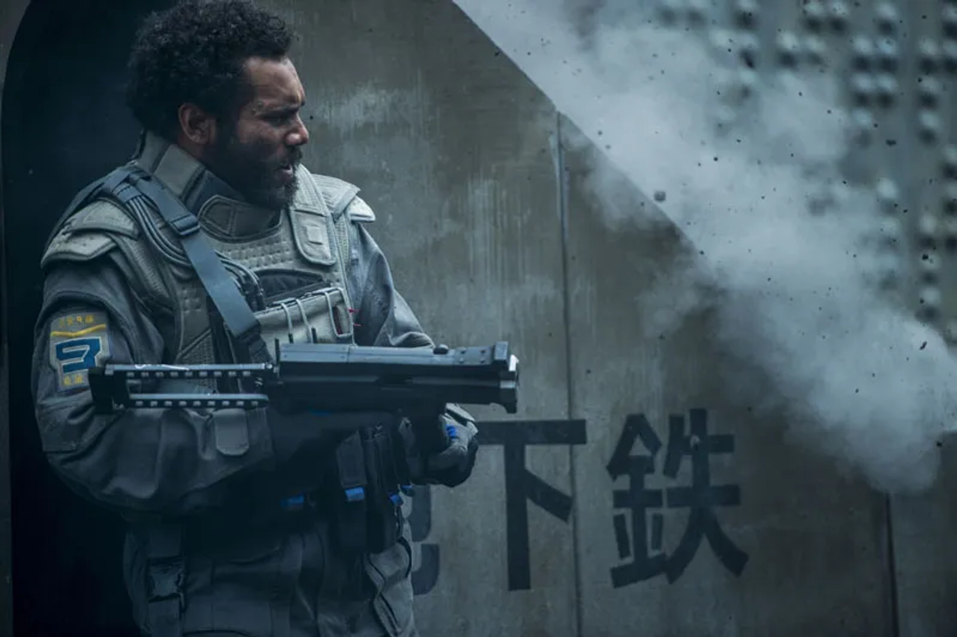 Lasarus Ratuere as Ishikawa in Ghost In The Shell