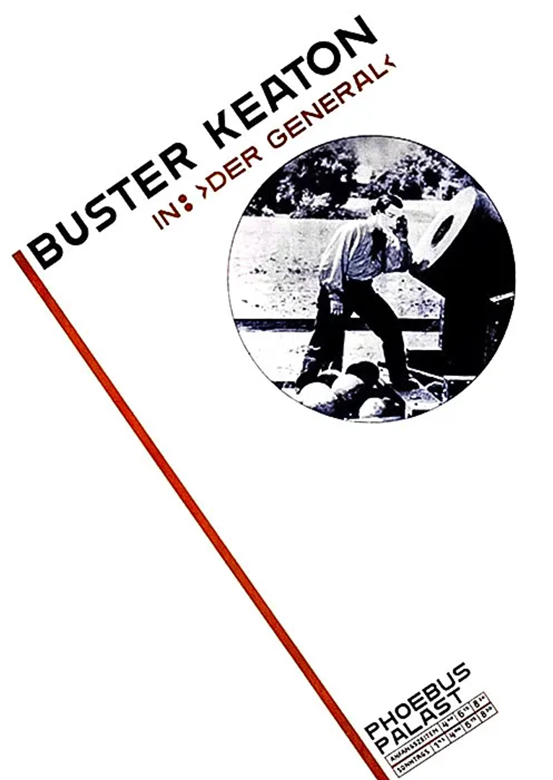 Buster Keaton in The General (1926)