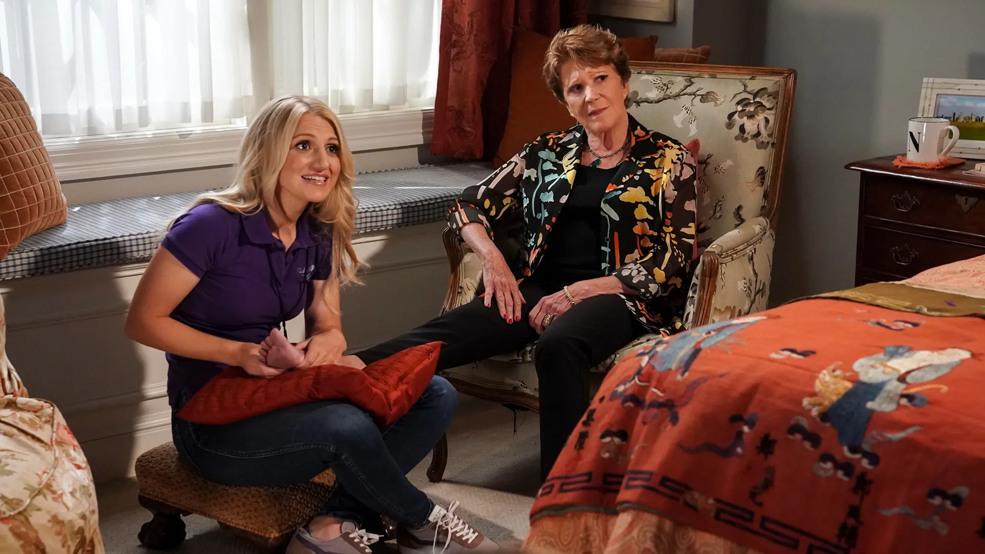 Linda Lavin and Annaleigh Ashford in B Positive (2020)