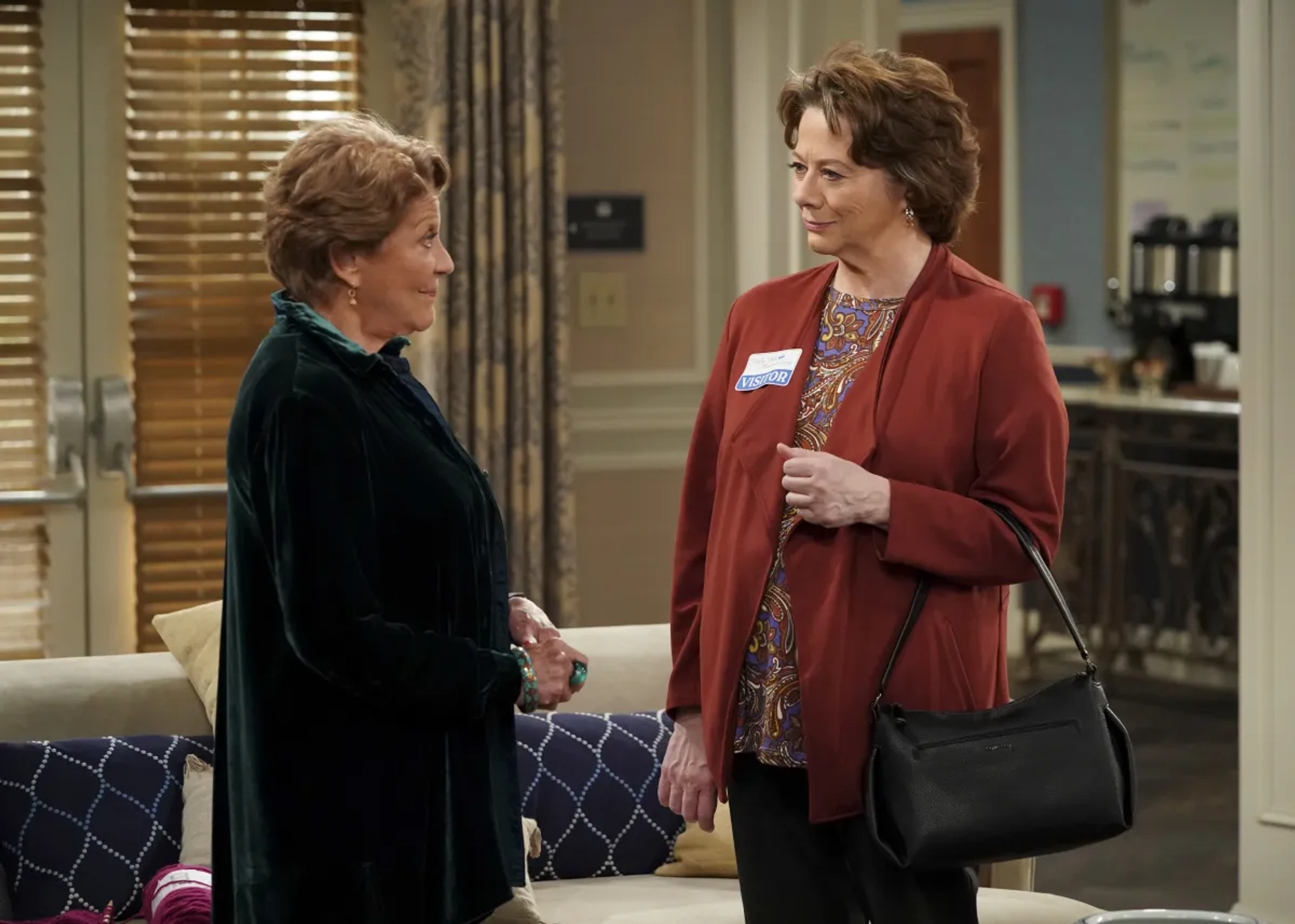 Linda Lavin and Rondi Reed in B Positive (2020)