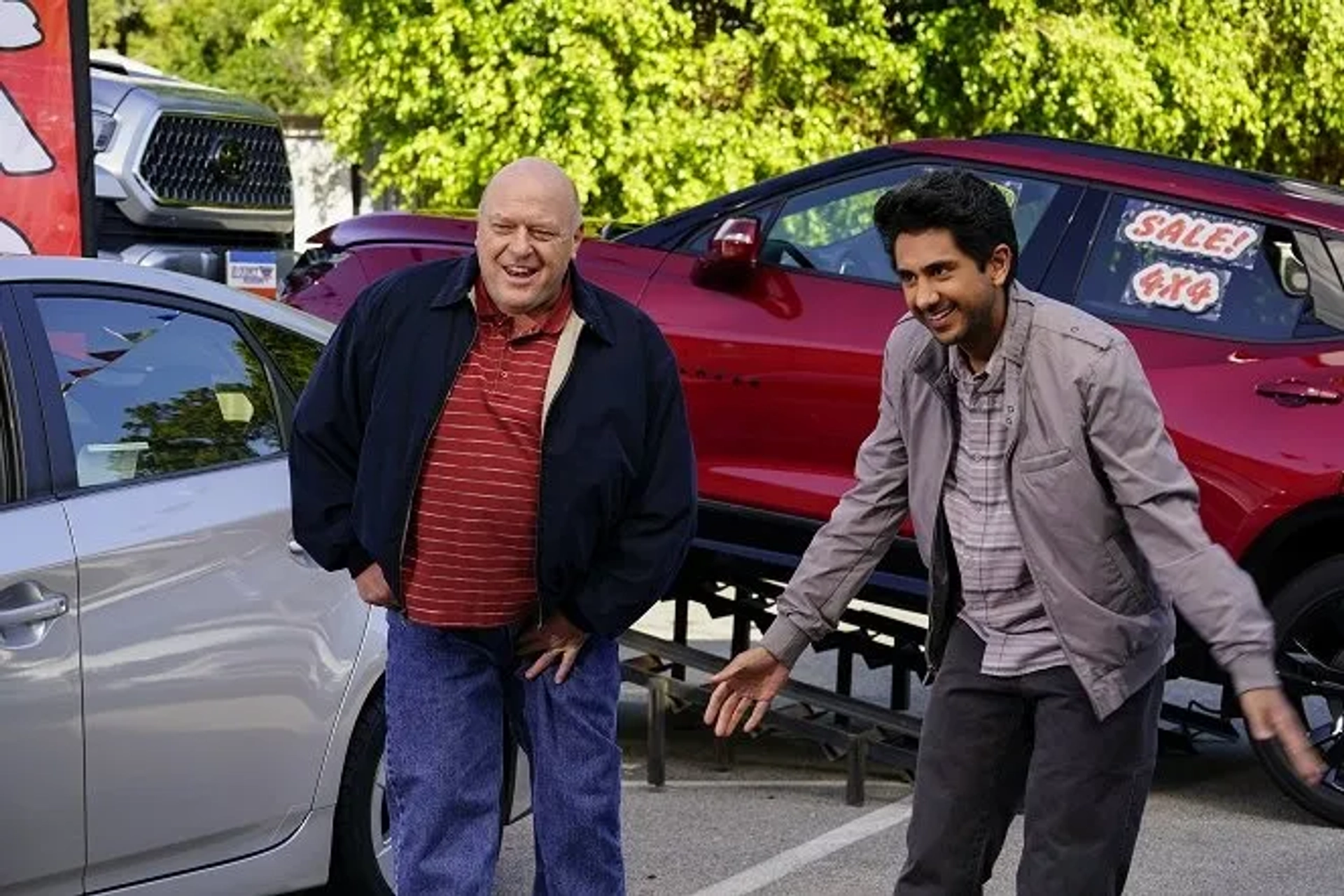 Dean Norris and Adhir Kalyan in United States of Al (2021)