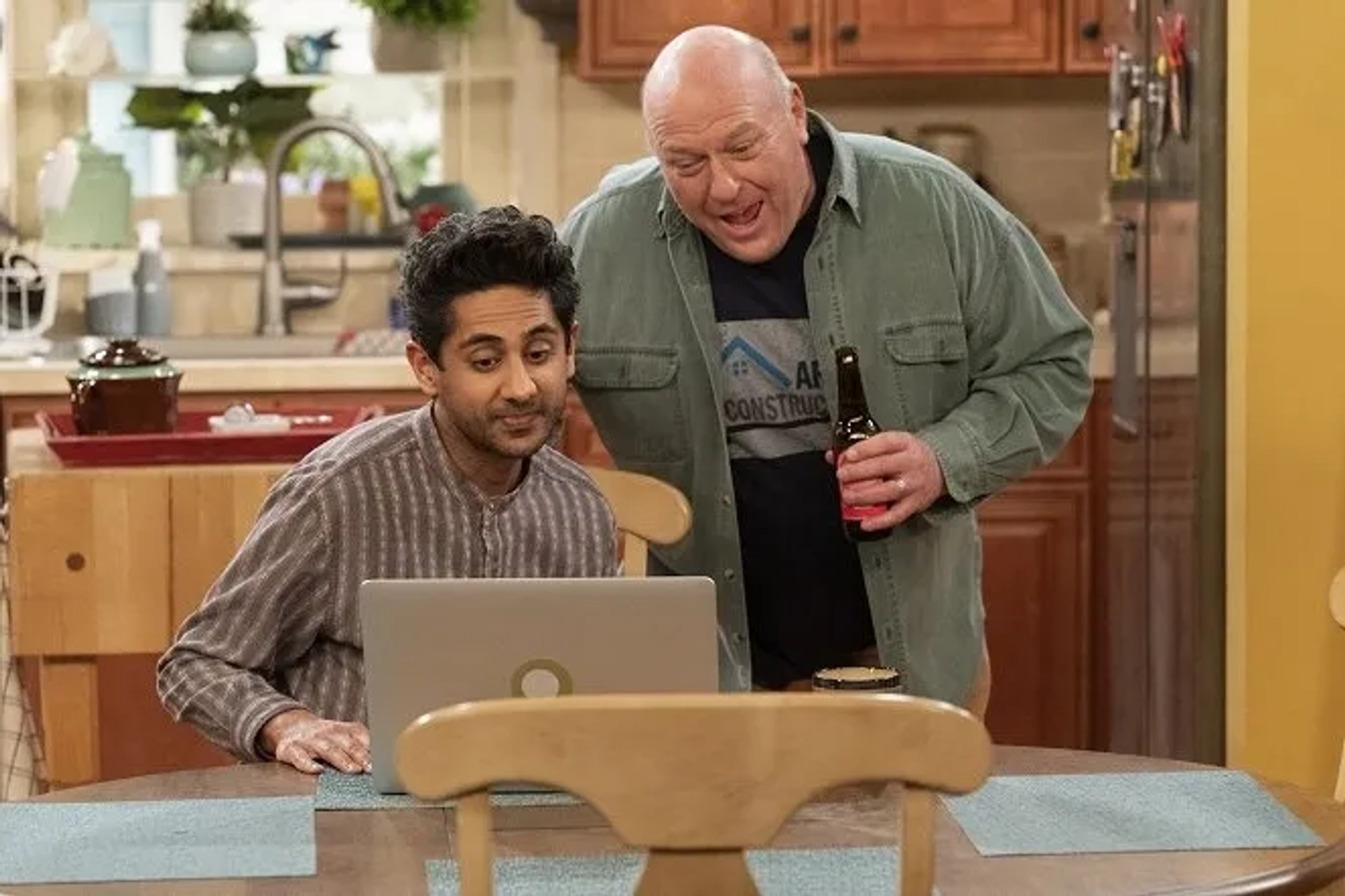 Dean Norris and Adhir Kalyan in United States of Al (2021)