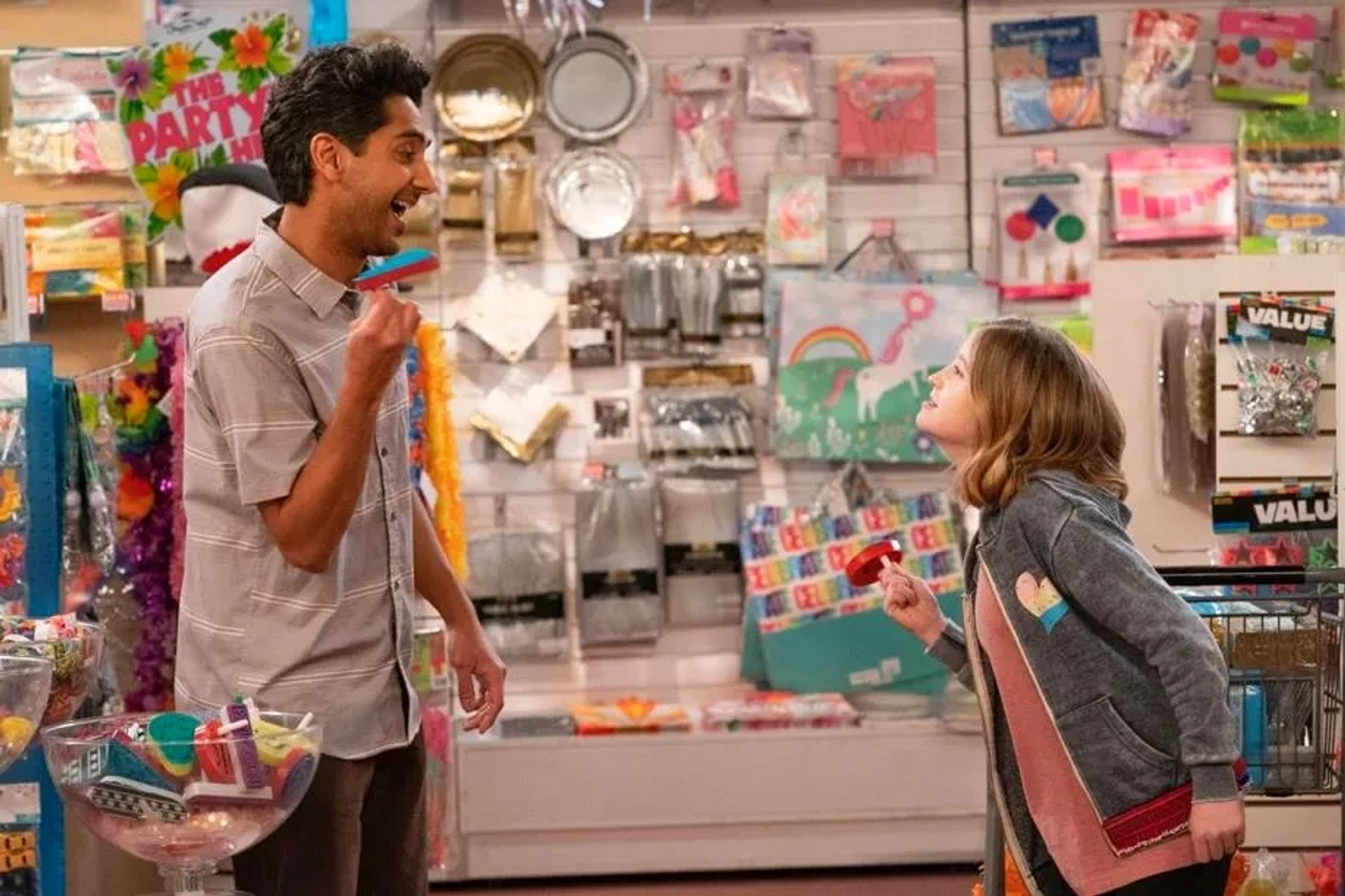 Adhir Kalyan and Farrah Mackenzie in United States of Al (2021)