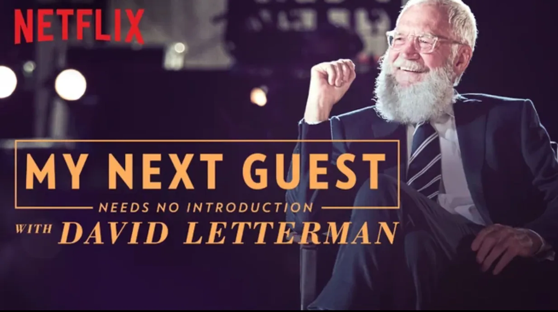 David Letterman in My Next Guest Needs No Introduction with David Letterman (2018)