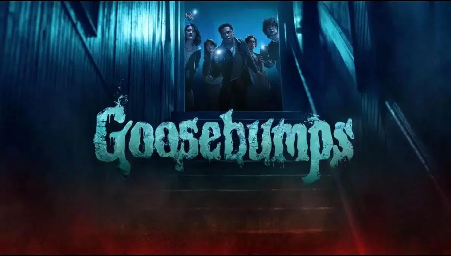 Will Price, Ana Yi Puig, Isa Briones, Zack Morris, and Miles McKenna in Goosebumps (2023)