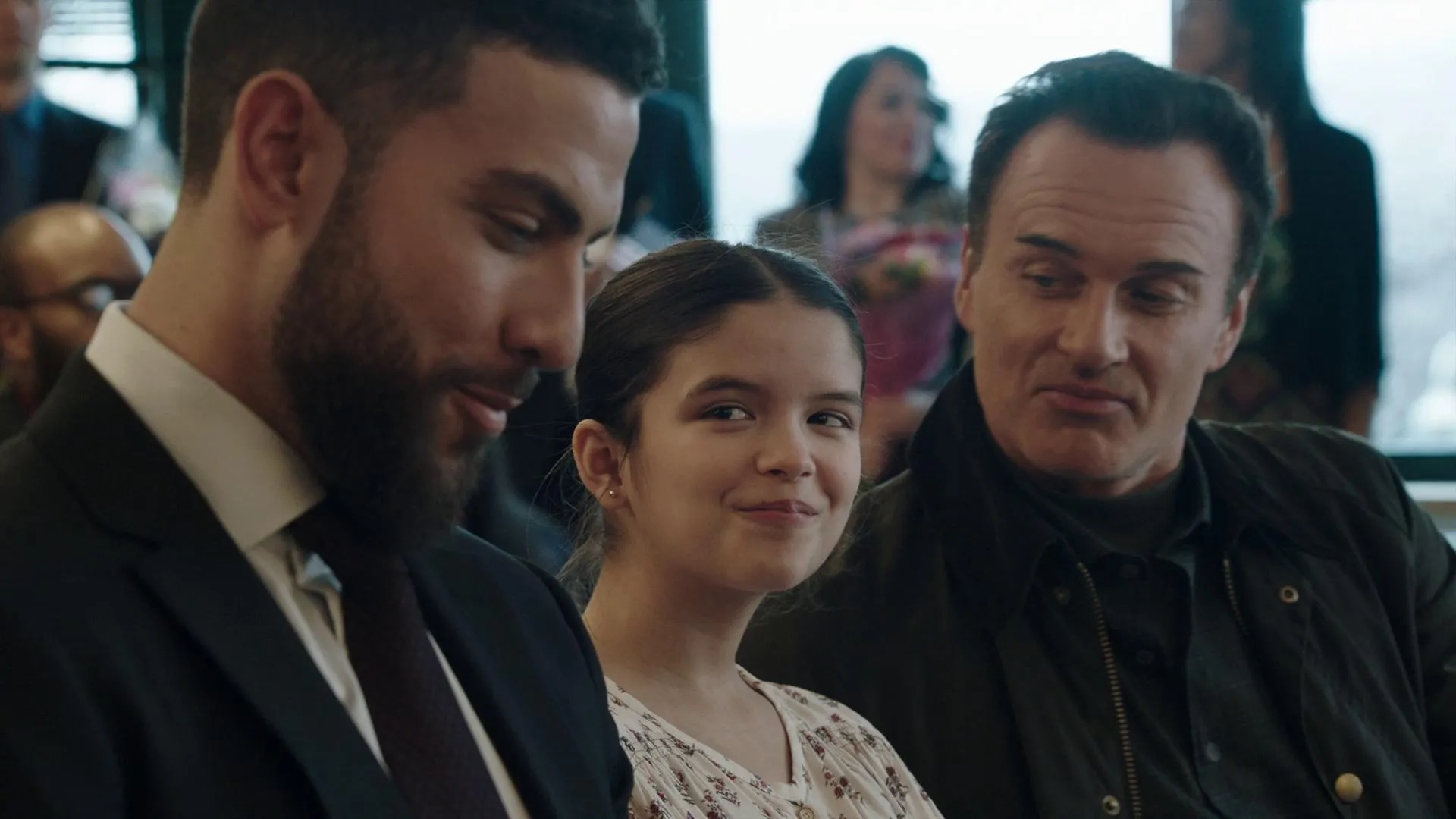 Julian McMahon, Zeeko Zaki, and YaYa Gosselin in FBI: Most Wanted: Reveille (2020)