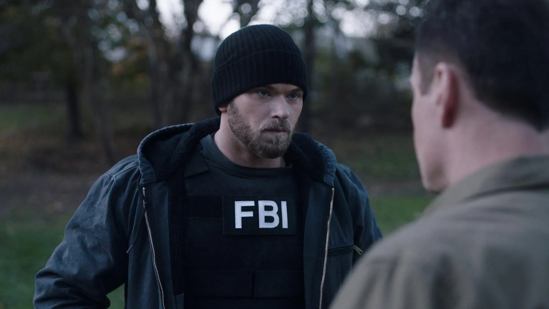 Julian McMahon and Kellan Lutz in FBI: Most Wanted: Invisible (2020)