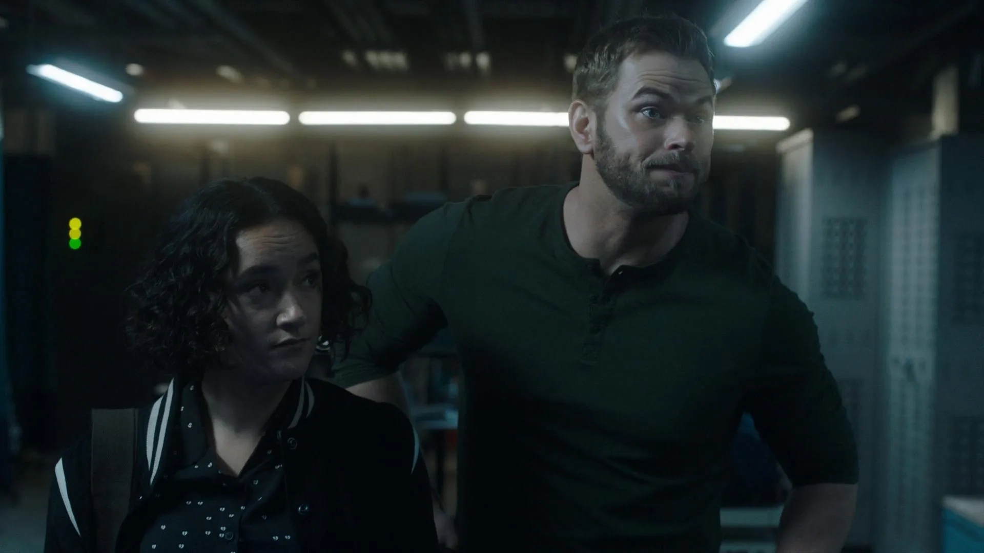 Keisha Castle-Hughes and Kellan Lutz in FBI: Most Wanted: Invisible (2020)