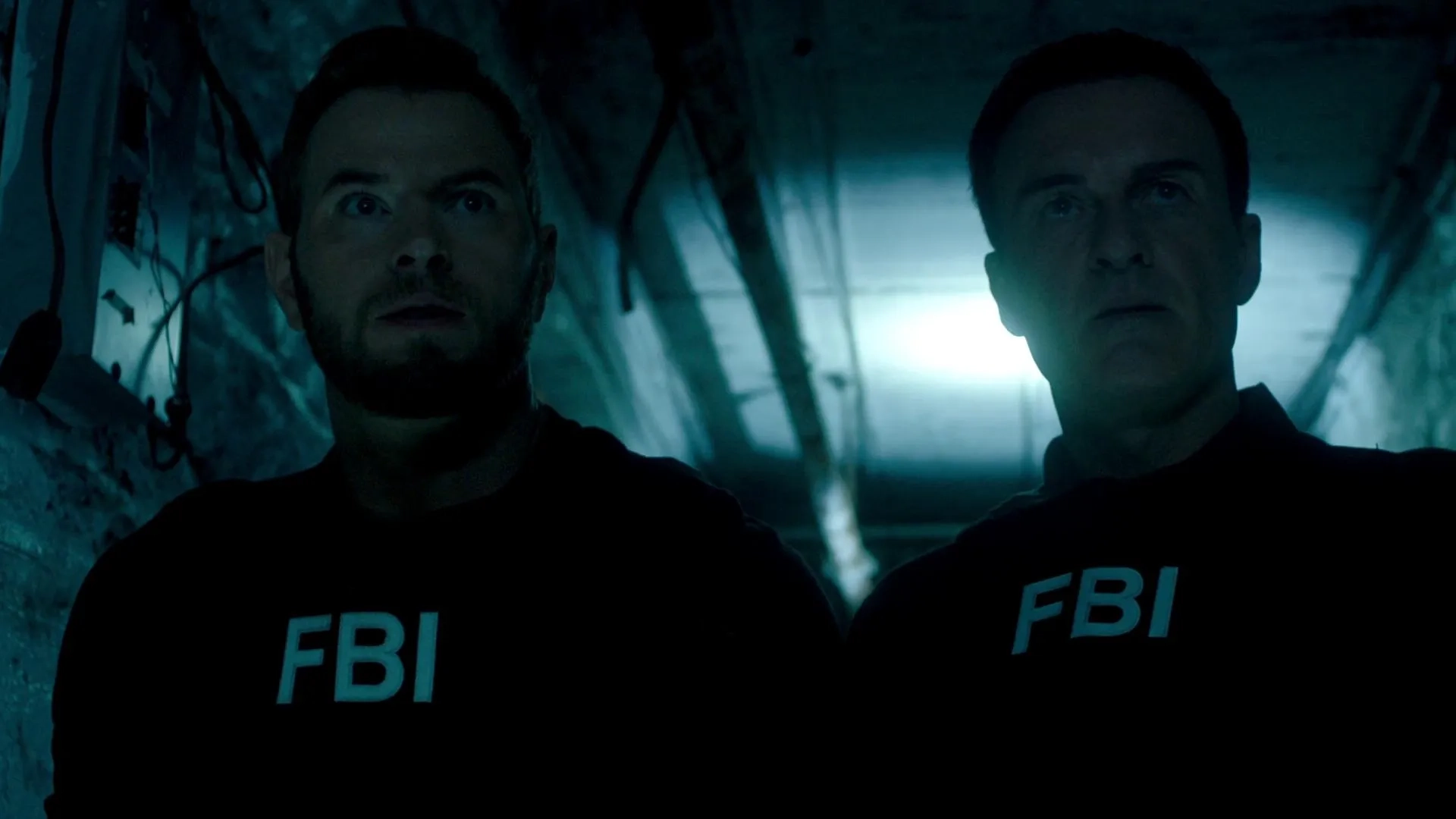 Julian McMahon and Kellan Lutz in FBI: Most Wanted: Caesar (2020)