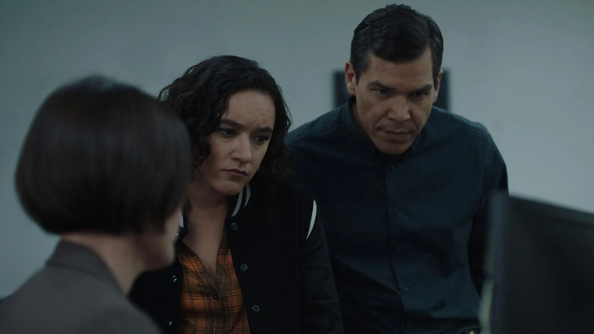 Nathaniel Arcand and Keisha Castle-Hughes in FBI: Most Wanted: Defender (2020)