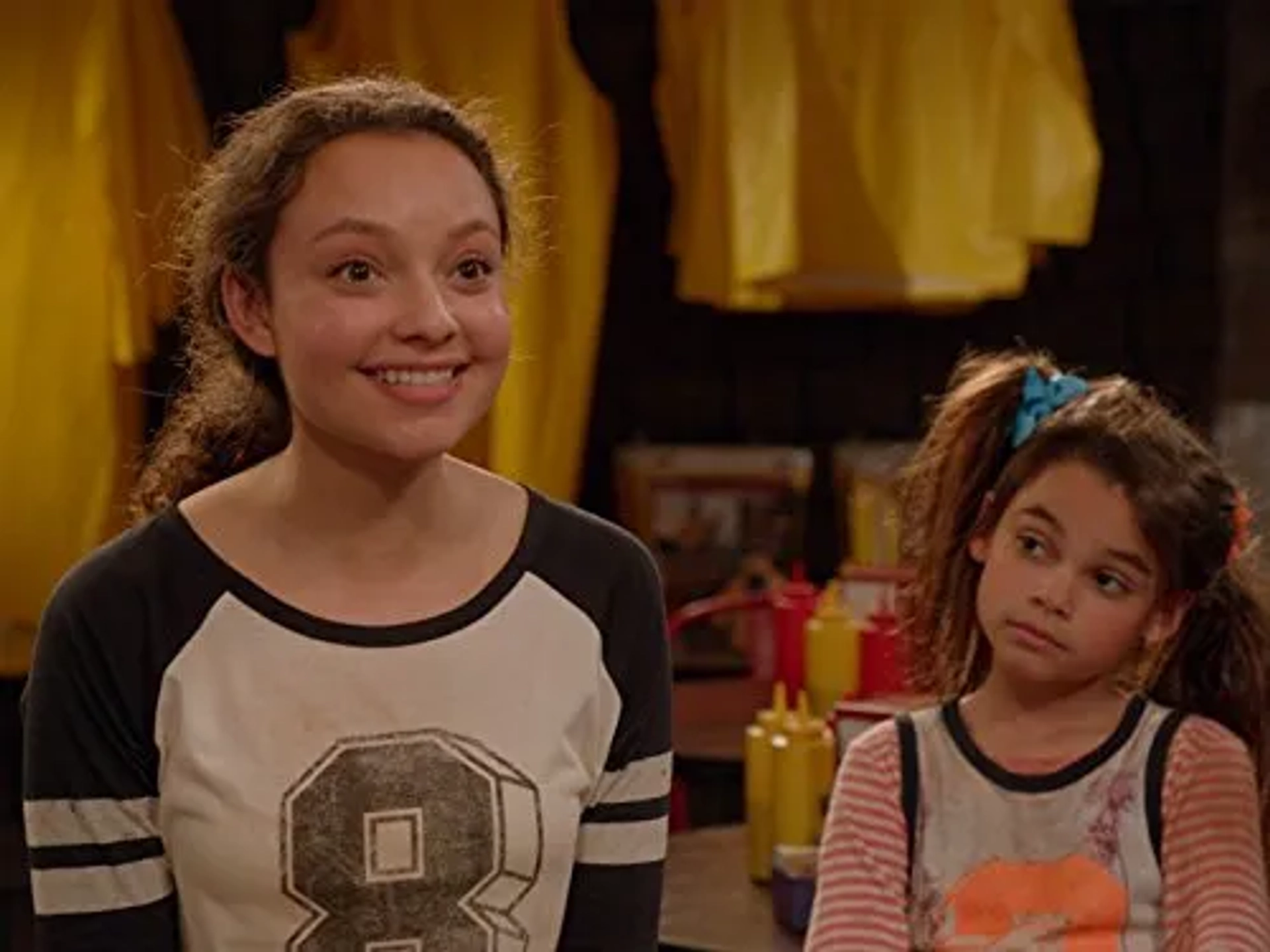 Kayla Maisonet and Ariana Greenblatt in Stuck in the Middle (2016)