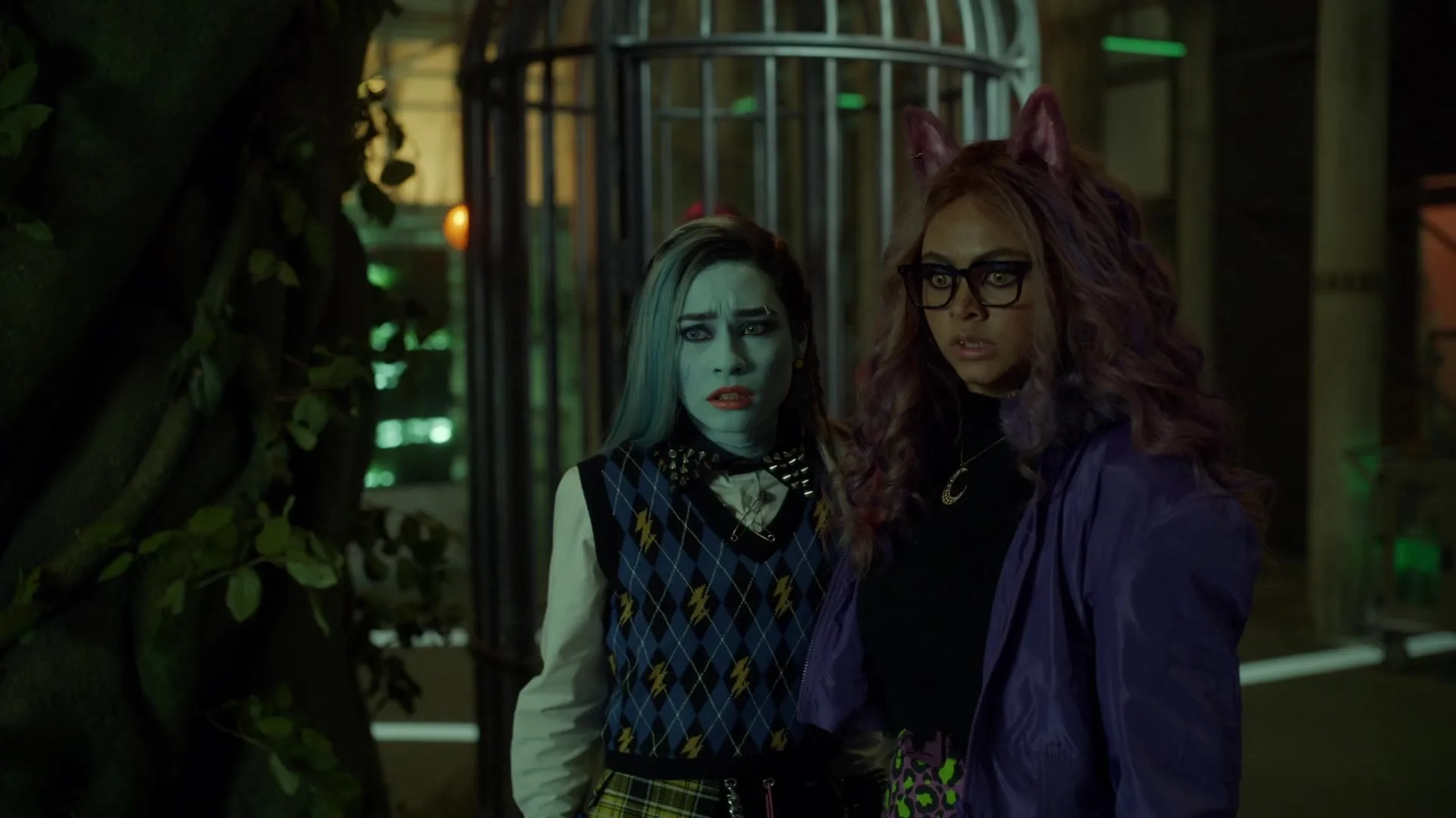 Miia Harris and Ceci Balagot in Monster High 2 (2023)
