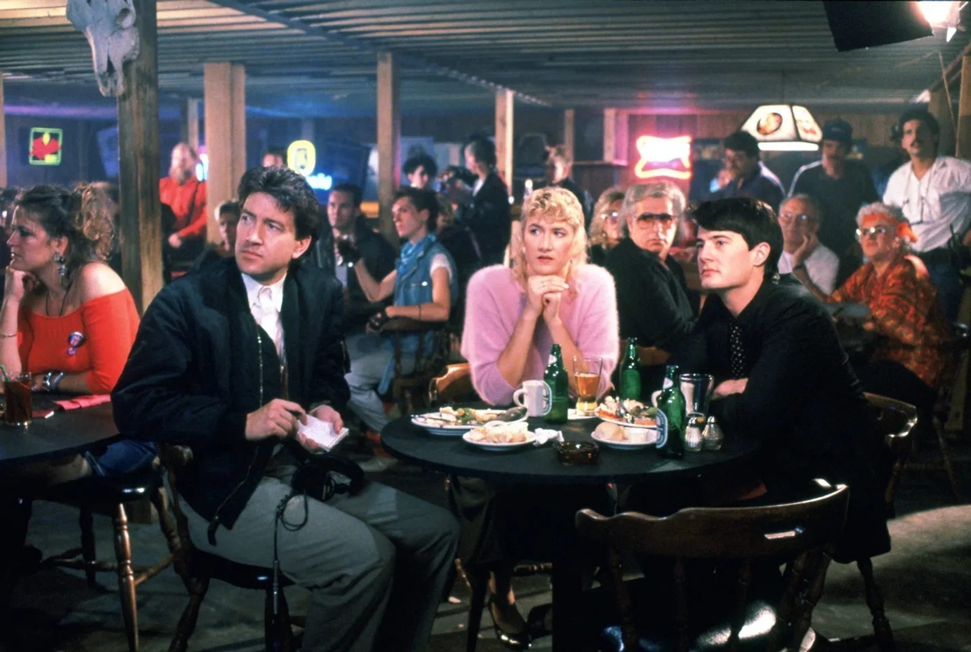 David Lynch, Laura Dern, and Kyle MacLachlan in Blue Velvet (1986)