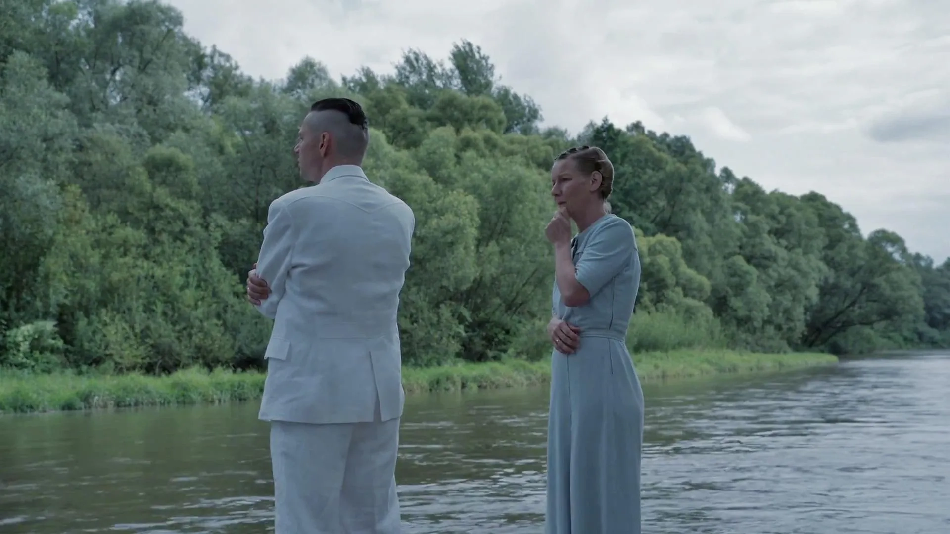 Sandra Hüller and Christian Friedel in The Zone of Interest (2023)