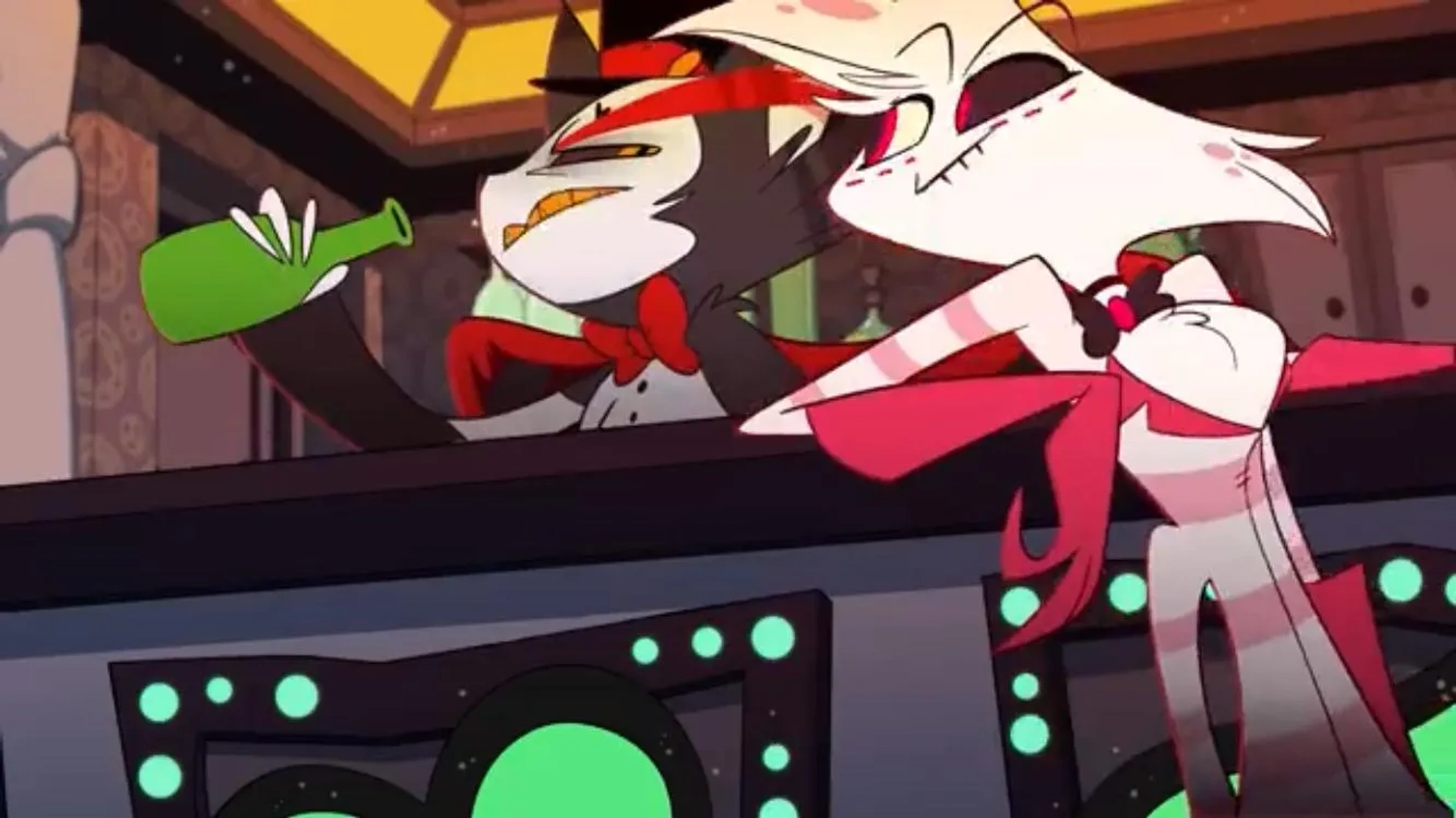 Mick Lauer and Michael Kovach in Hazbin Hotel (2019)