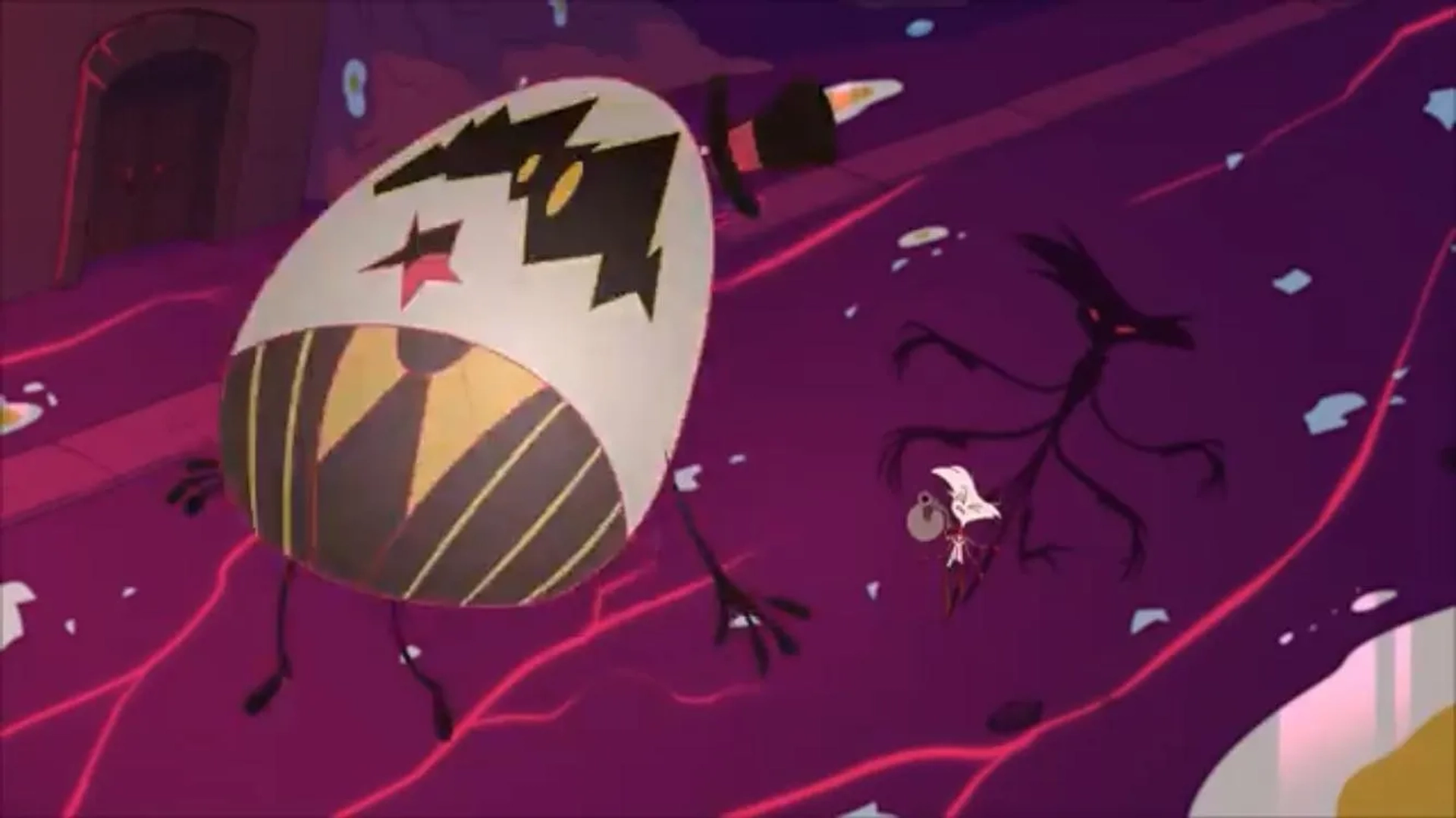Joe Gran and Michael Kovach in Hazbin Hotel (2019)