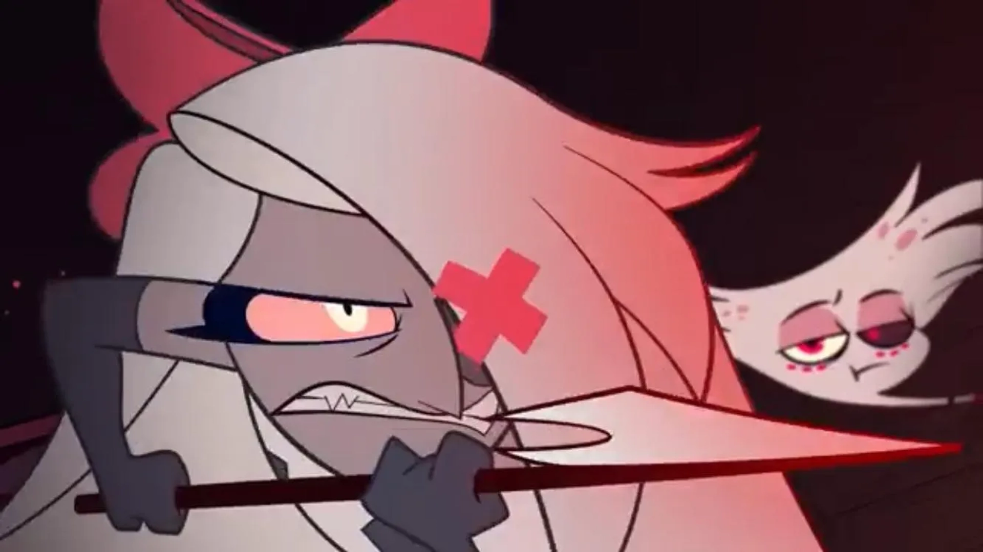 Monica Franco and Michael Kovach in Hazbin Hotel (2019)
