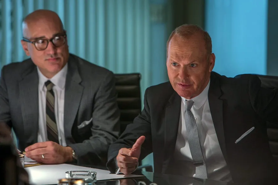 Kenny Alfonso, Michael Keaton in 'The Founder'