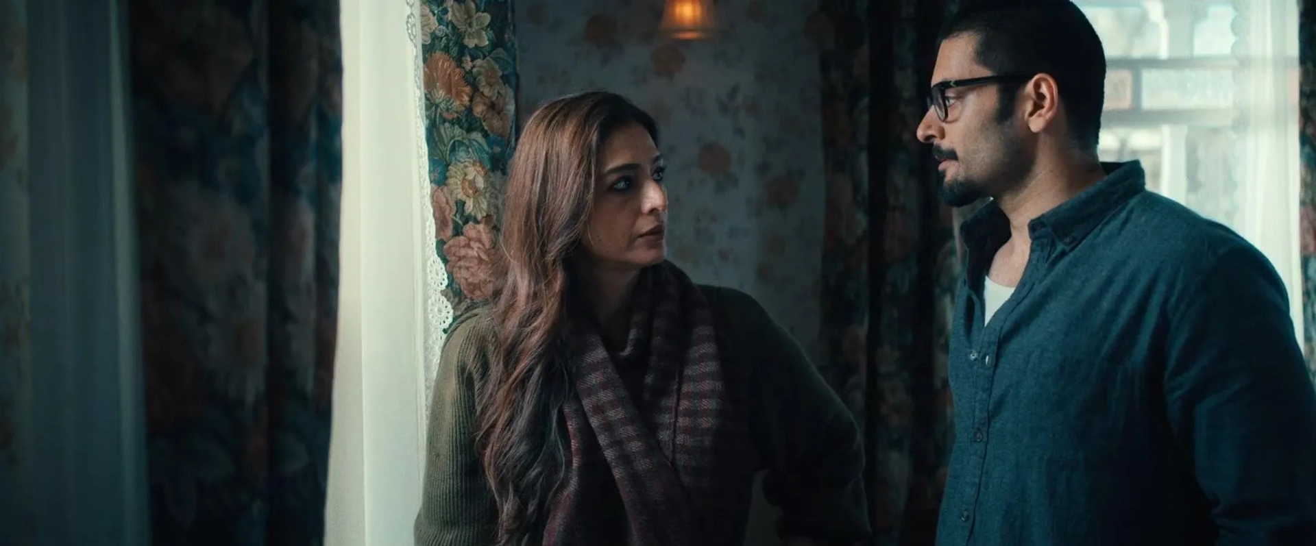 Tabu and Ali Fazal in Khufiya (2023)