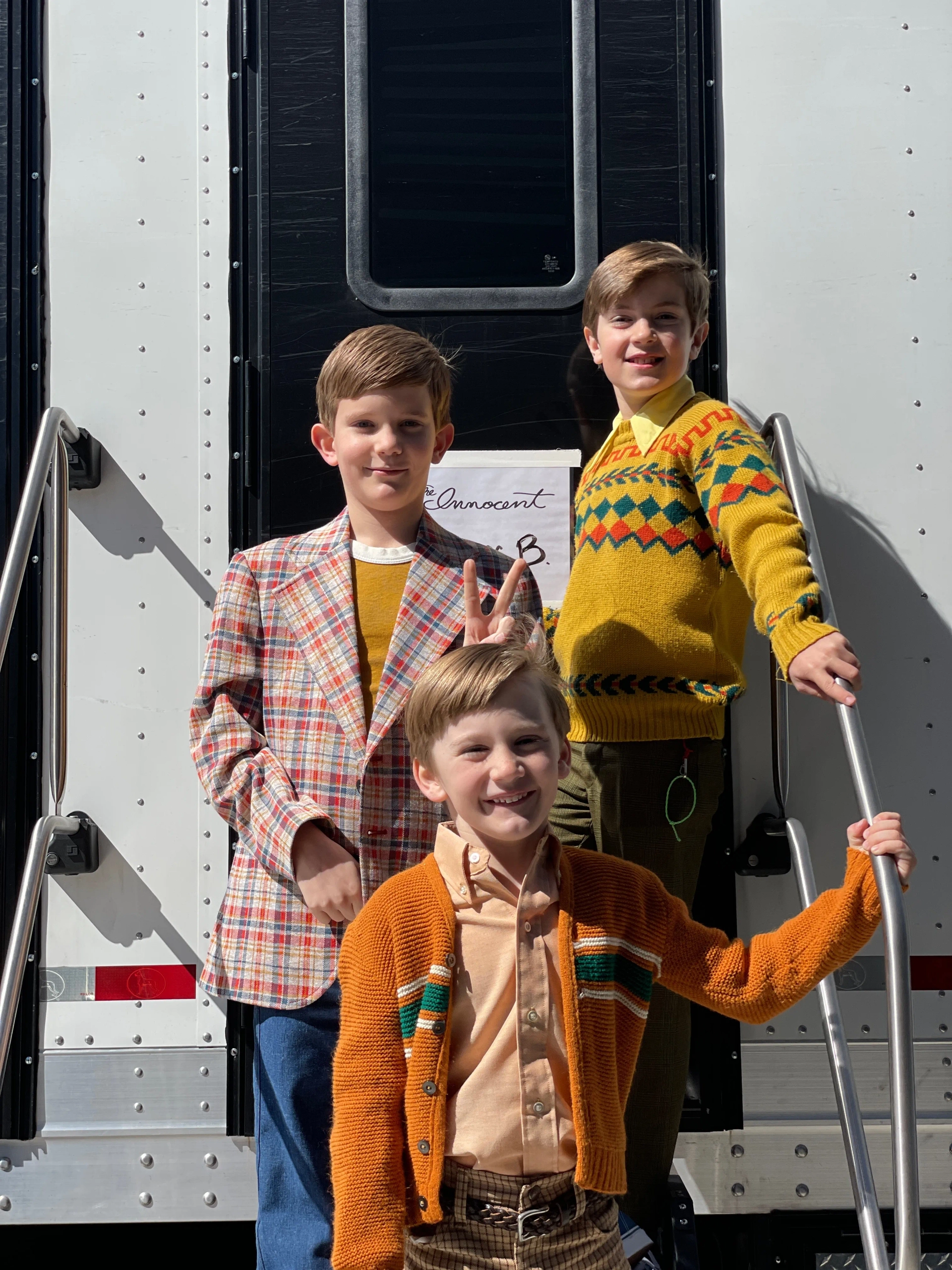 Jace Millican, Tyler Wojton, and Wyatt Parker in A Friend of the Family (2022)