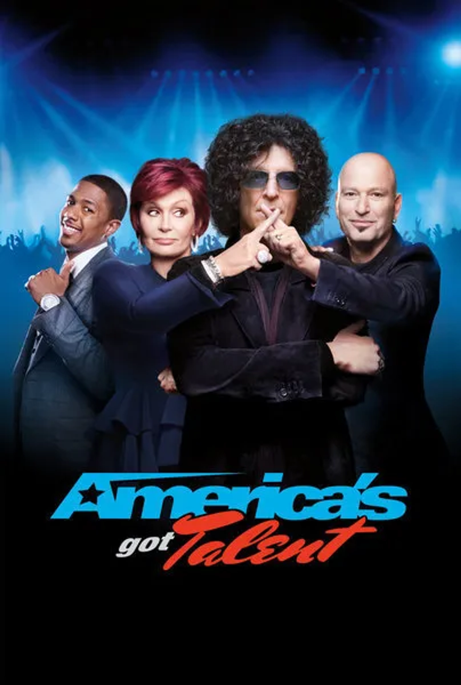 Howard Stern, Howie Mandel, Nick Cannon, and Sharon Osbourne in America's Got Talent (2006)