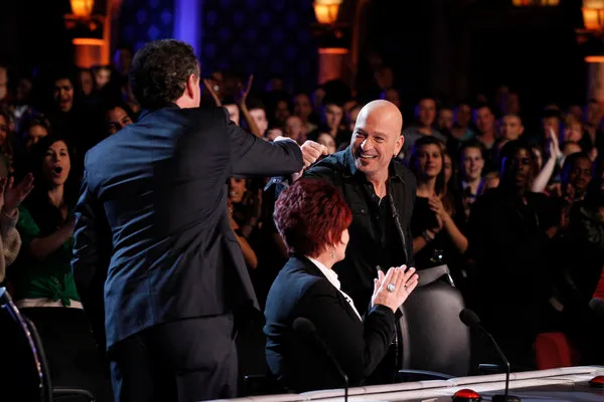 Howie Mandel, Piers Morgan, and Sharon Osbourne in America's Got Talent (2006)