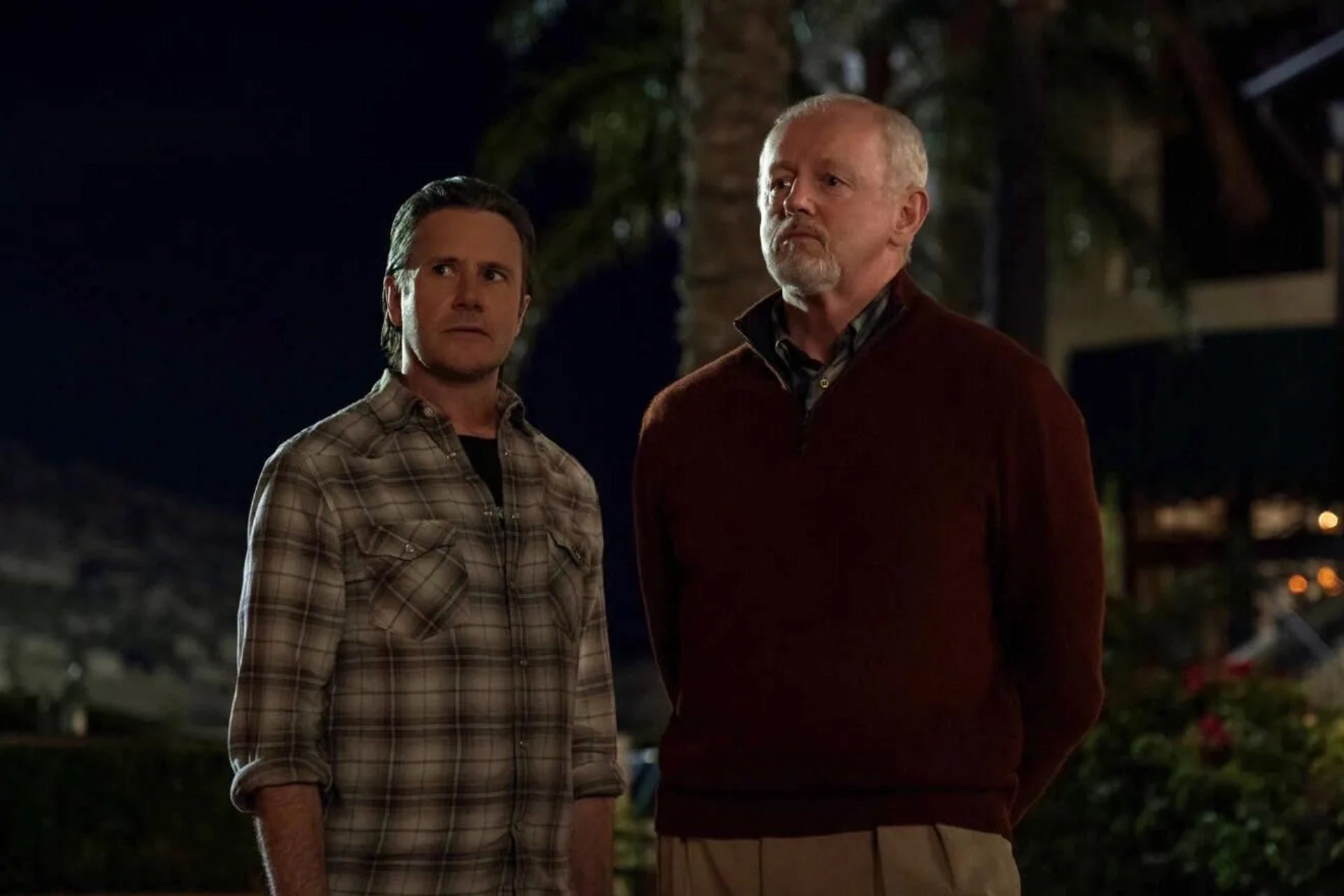 David Morse and Josh Hamilton in The Last Thing He Told Me (2023)