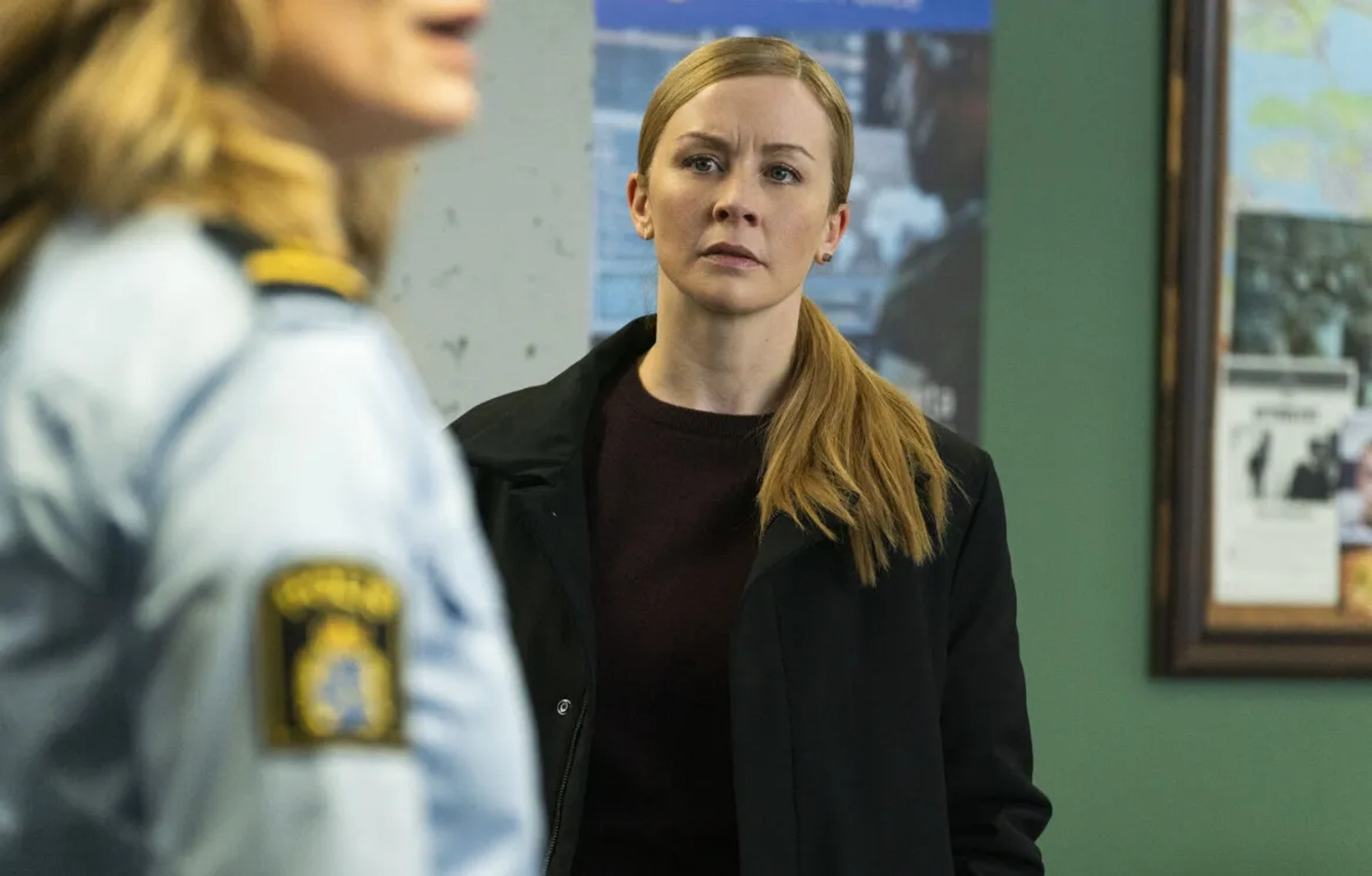 Petra van de Voort and Eva-Jane Willis in FBI: International (2021)