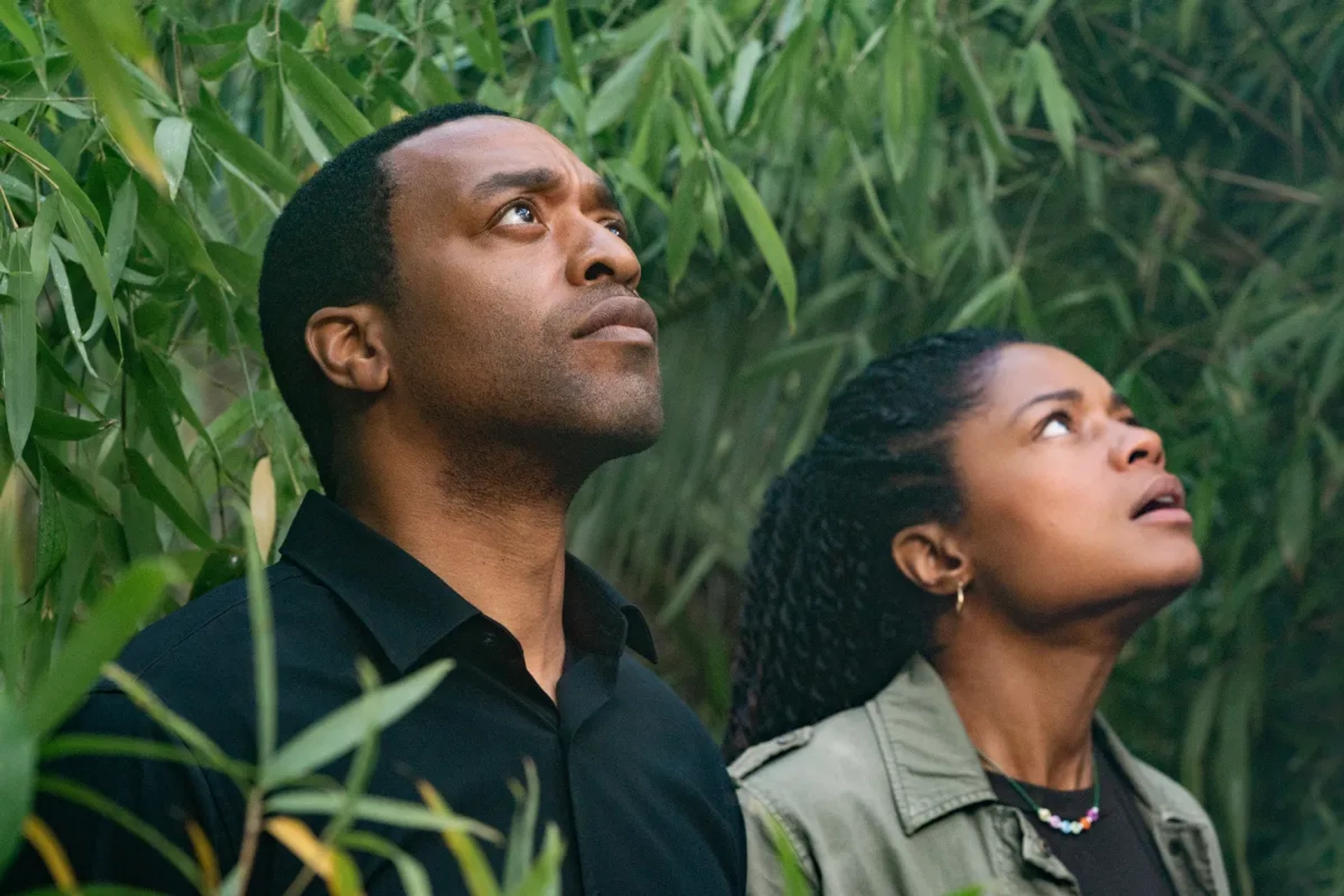 Chiwetel Ejiofor and Naomie Harris in The Man Who Fell to Earth (2021)