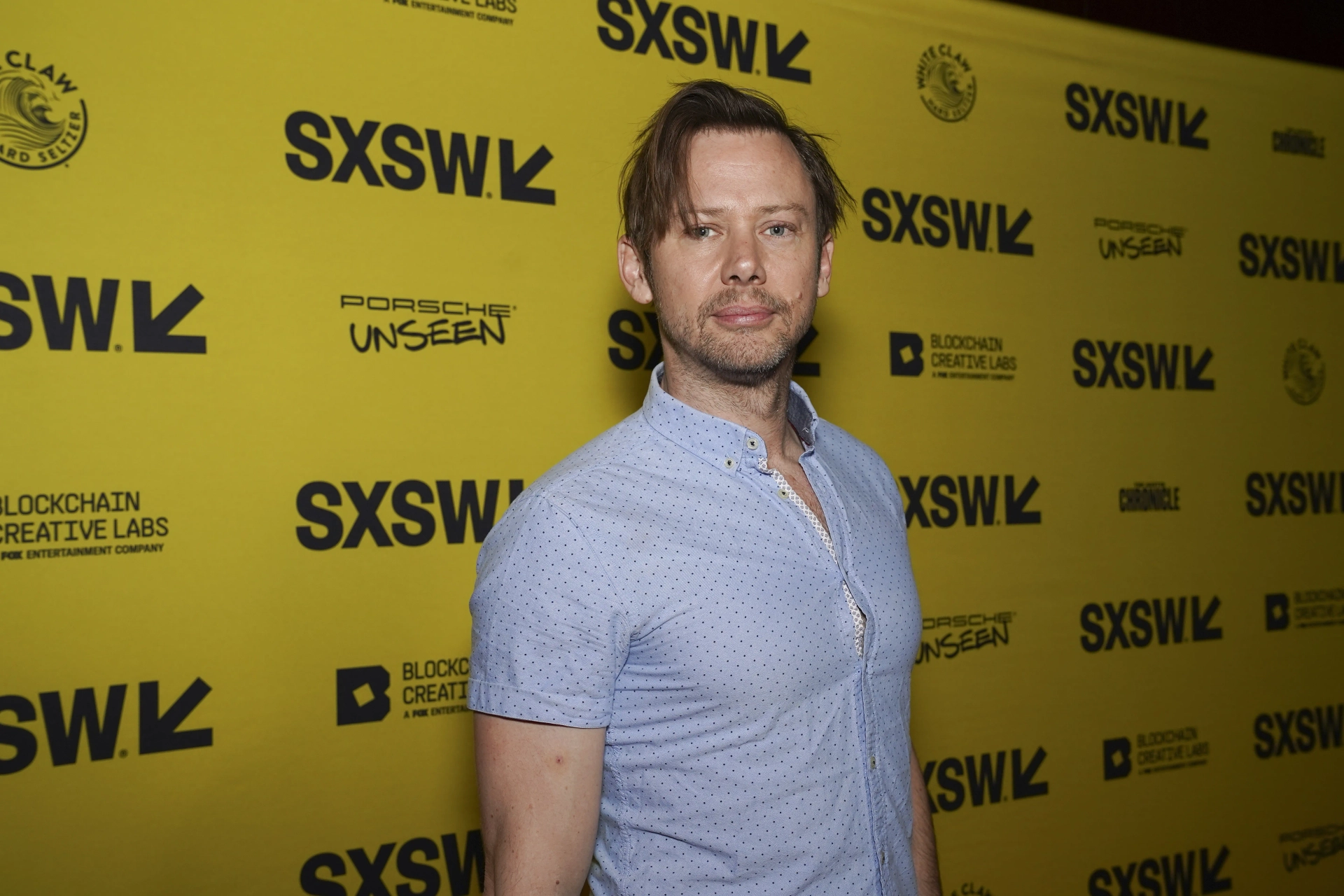 Jimmi Simpson at an event for The Man Who Fell to Earth (2021)