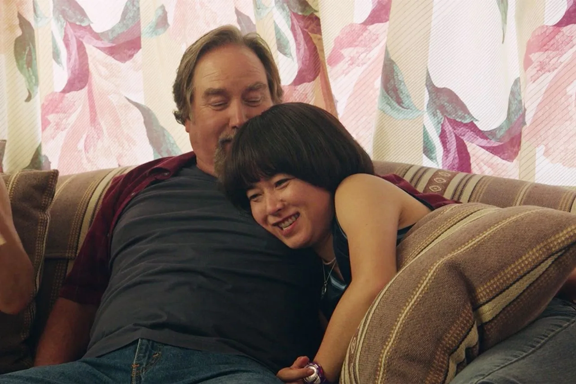 Richard Karn and Maya Erskine in PEN15 (2019)