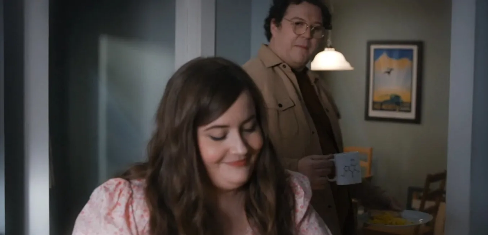 Aidy Bryant and Cameron Britton in Shrill: Move (2021)