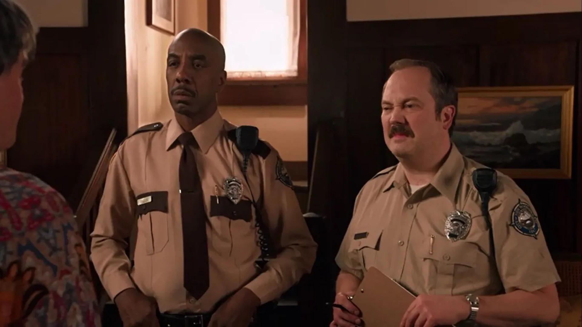 John Lutz and J.B. Smoove in Mapleworth Murders (2020)