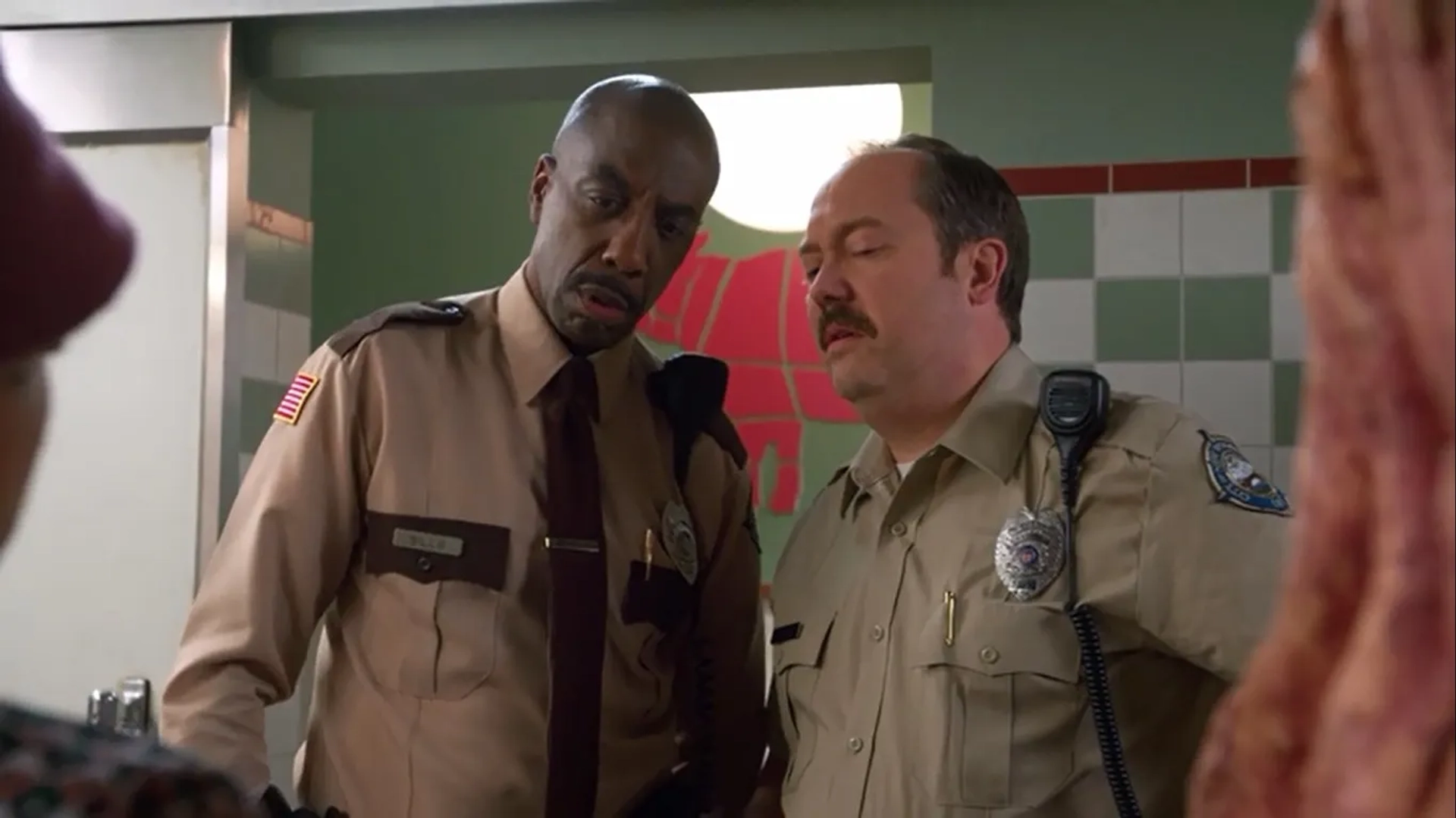 John Lutz and J.B. Smoove in Mapleworth Murders (2020)