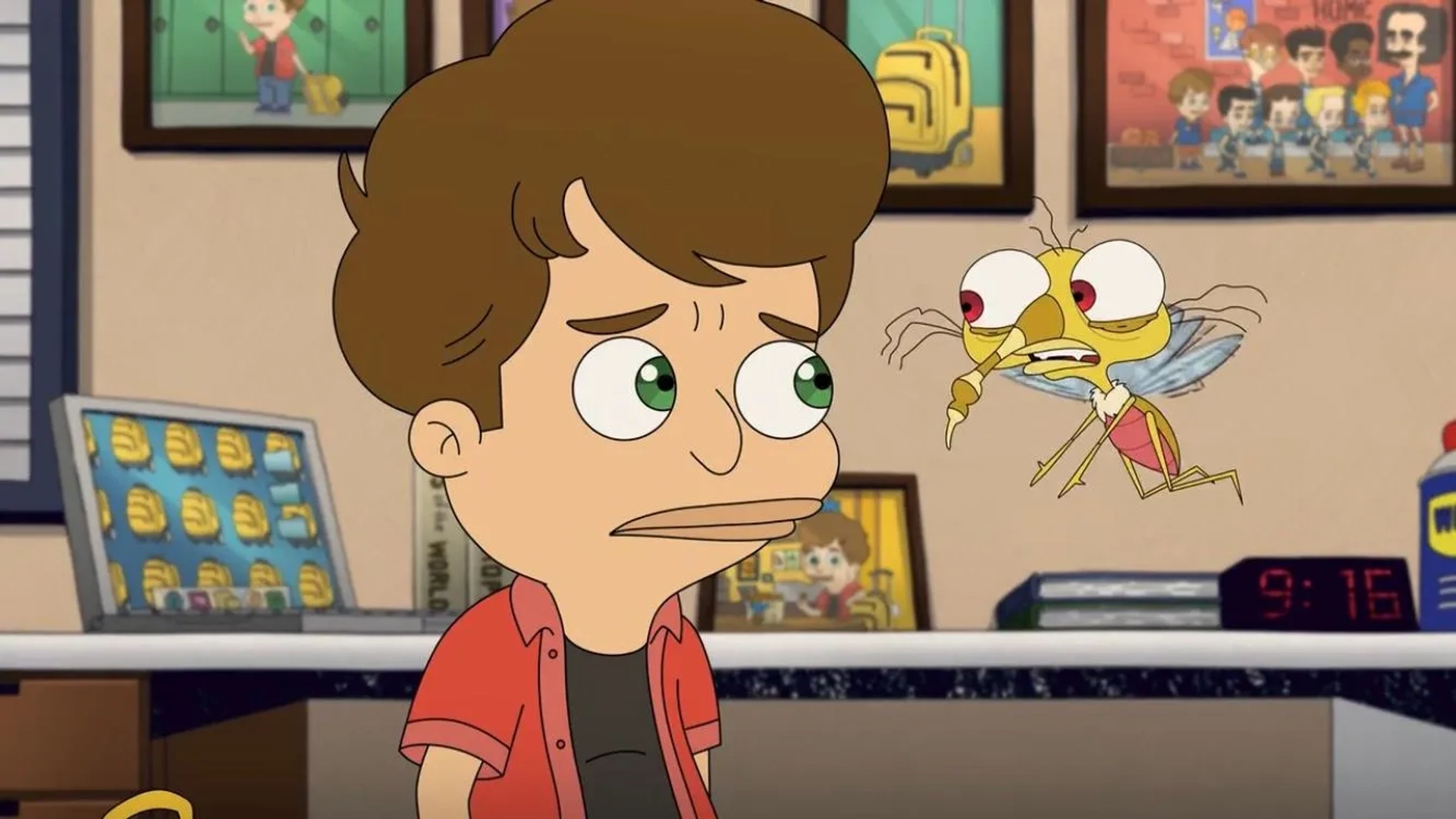 Maria Bamford and Joe Wengert in Big Mouth: Panic! At the Mall (2023)