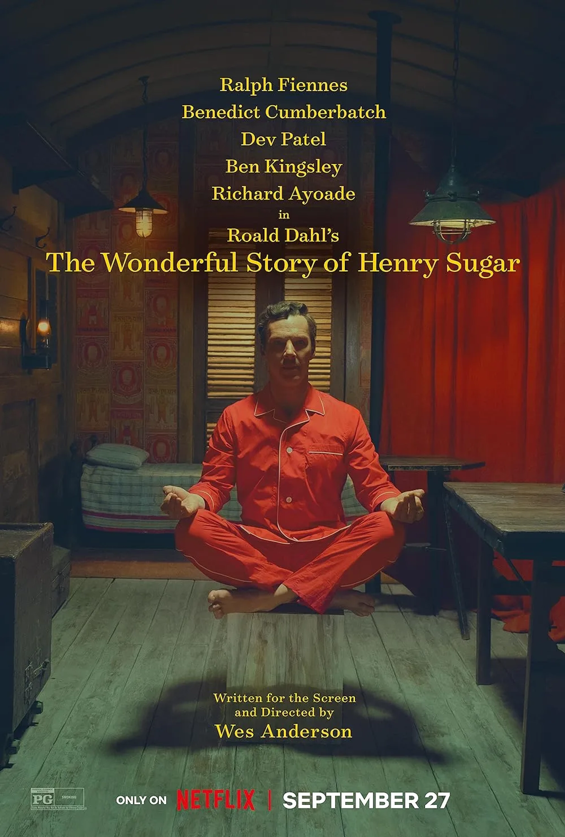فیلم داستان شگفت انگیز هنری شوگر (The Wonderful Story of Henry Sugar 2023)