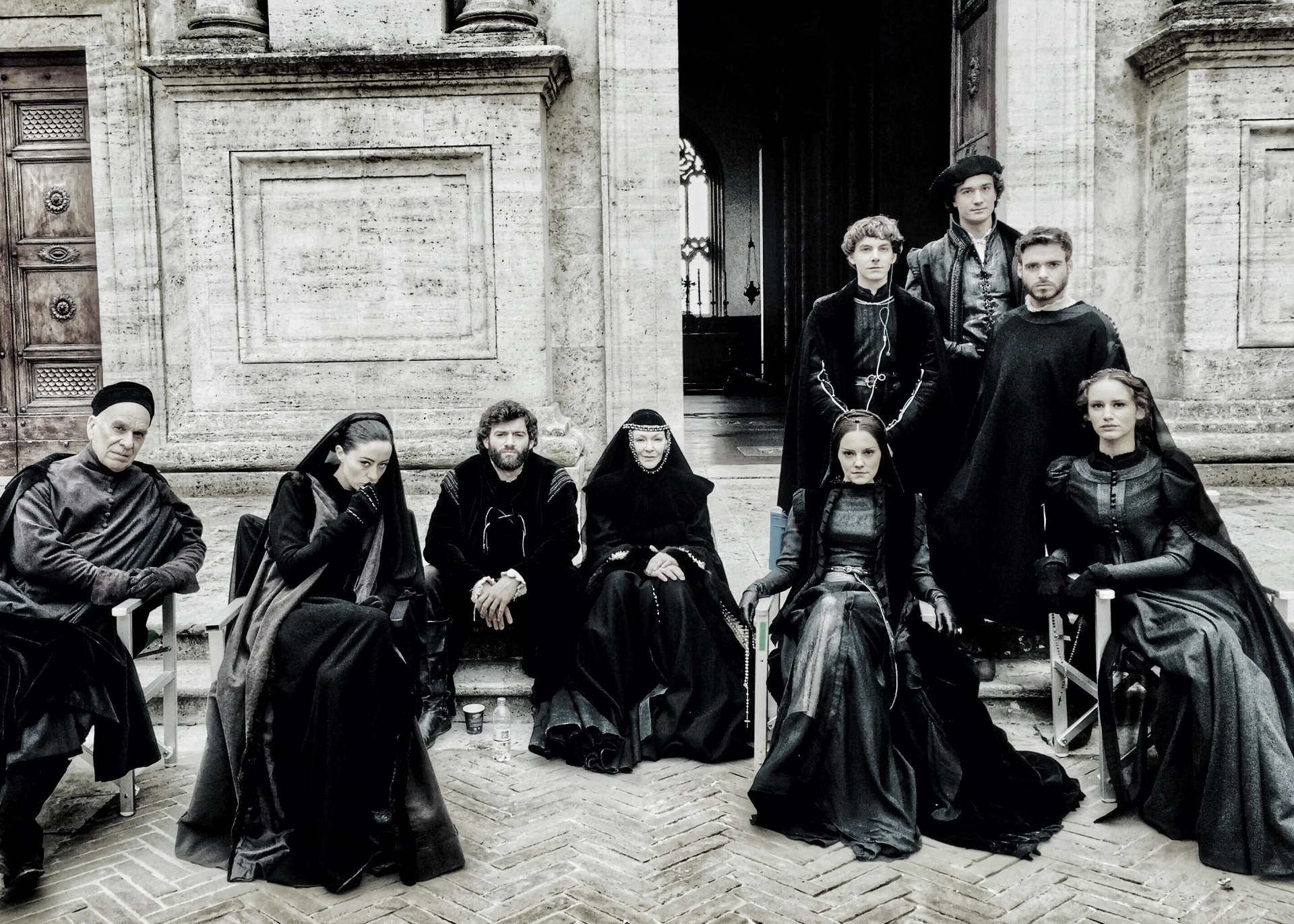 Frances Barber, Ken Bones, Valentina Cervi, Richard Madden, Alessandro Sperduti, Annabel Scholey, Stuart Martin, Tatjana Nardone, Eugenio Franceschini, and Valentina Bellè in Medici (2016)