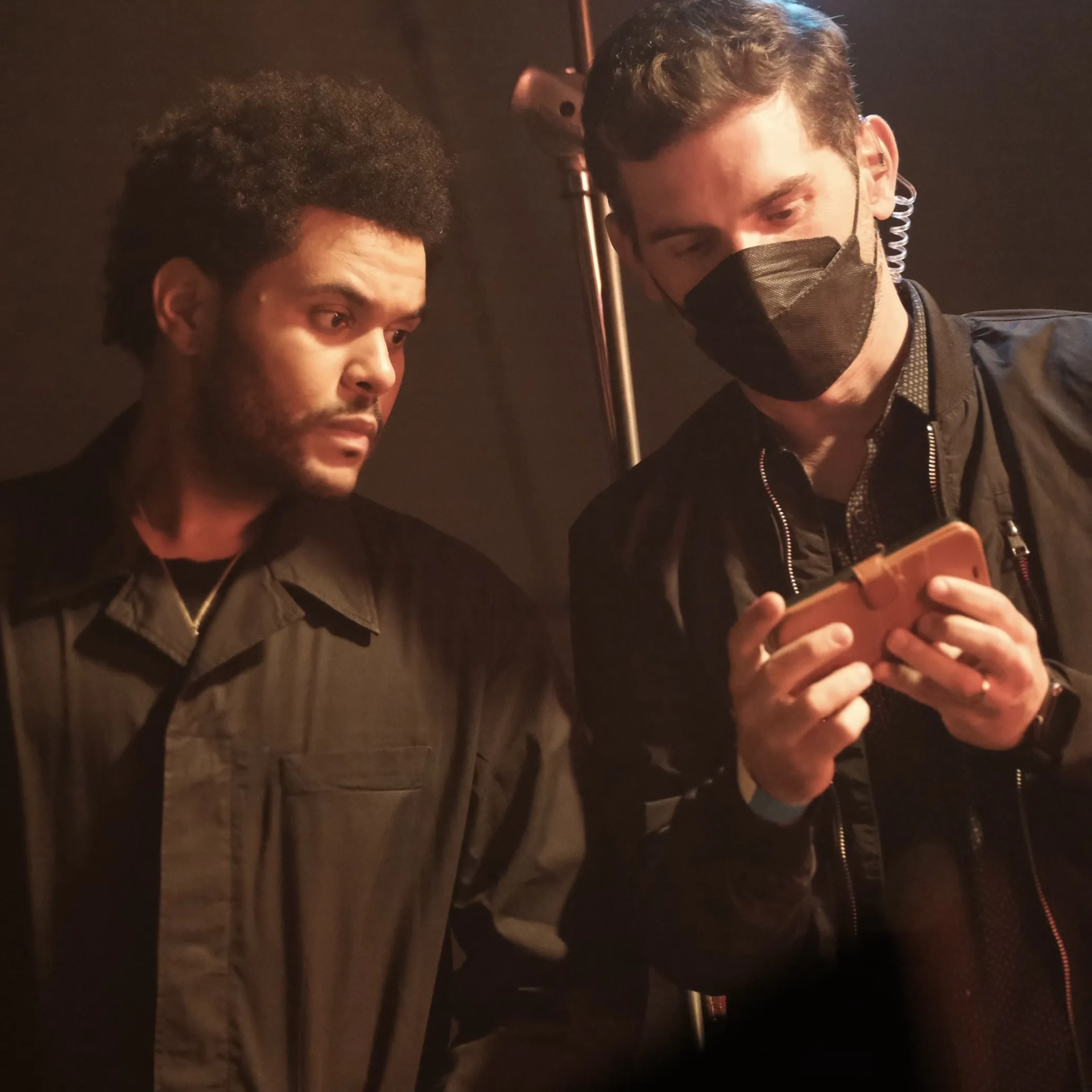 The Weeknd and Dixon McPhillips in The Idol (2023)