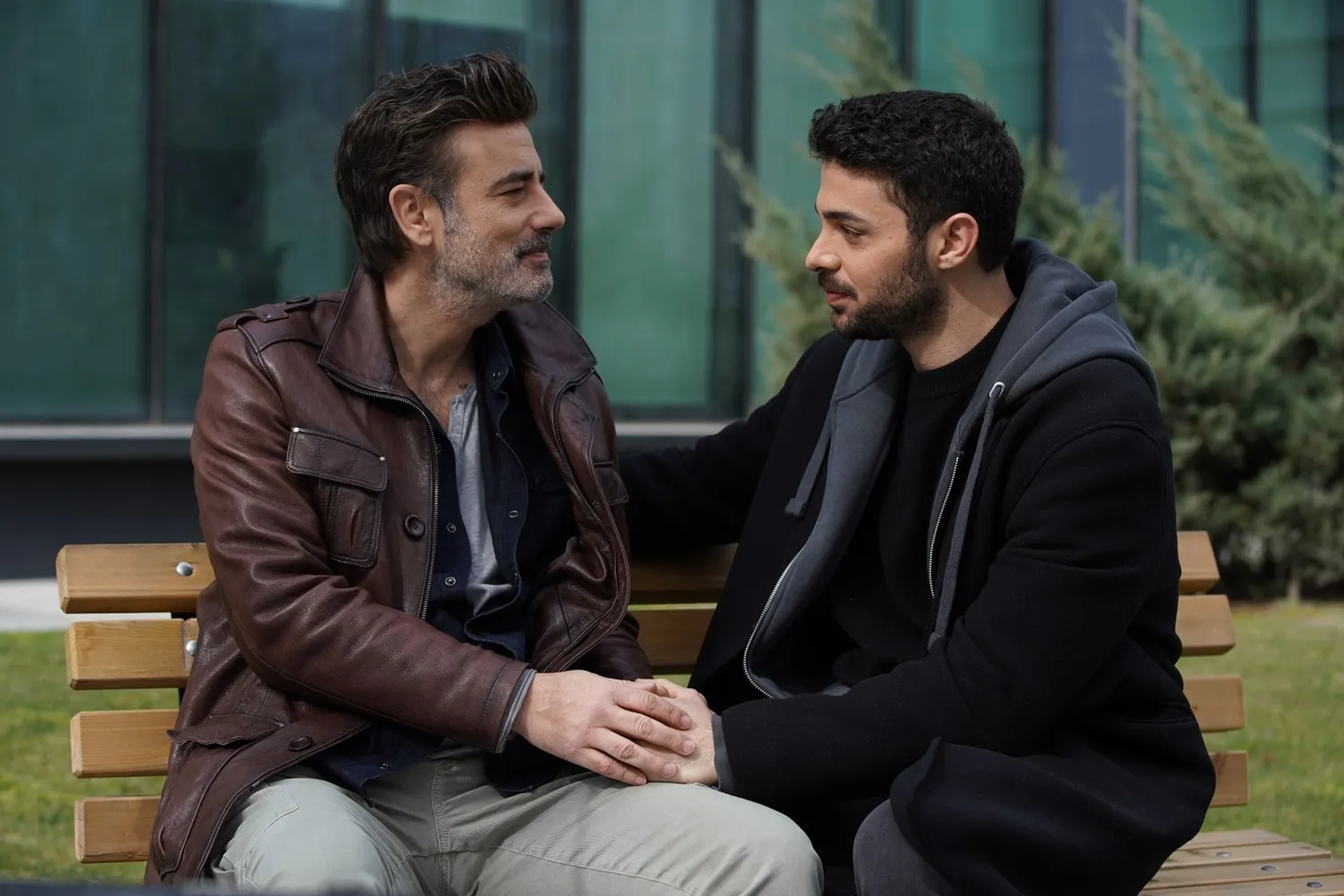 Halit Özgür Sari and Tayanç Ayaydin in Wild Heart (2023)