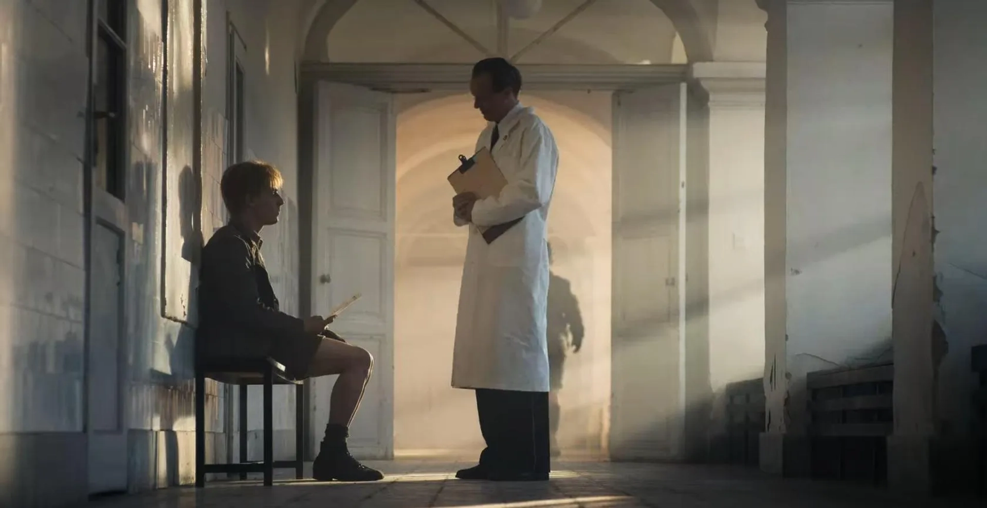 As Dr. Heinrich in ATLWCS (with Louis Hofmann)