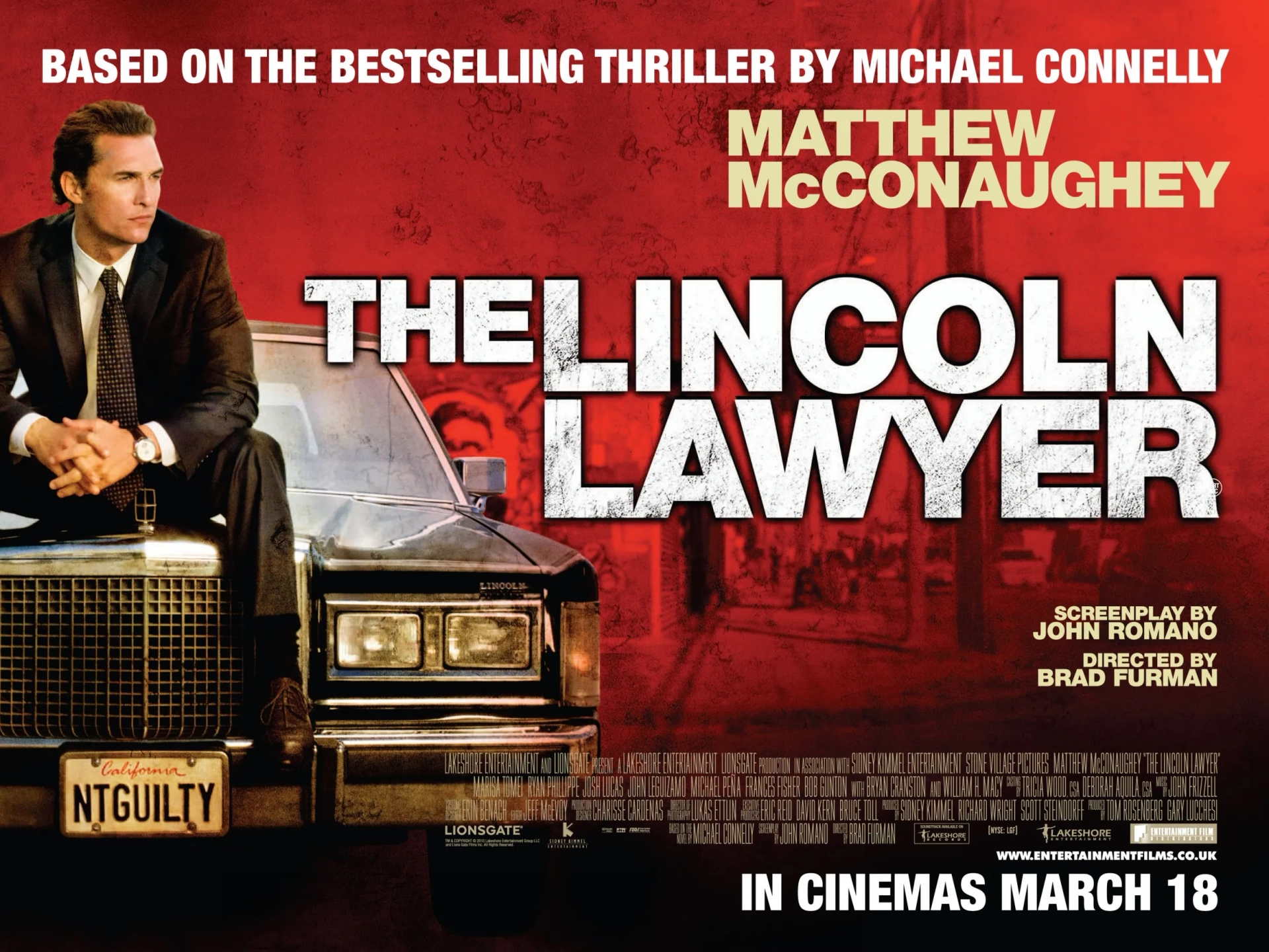 Matthew McConaughey in The Lincoln Lawyer (2011)