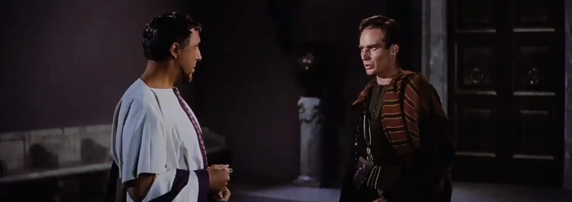 Charlton Heston and Frank Thring in Ben-Hur (1959)