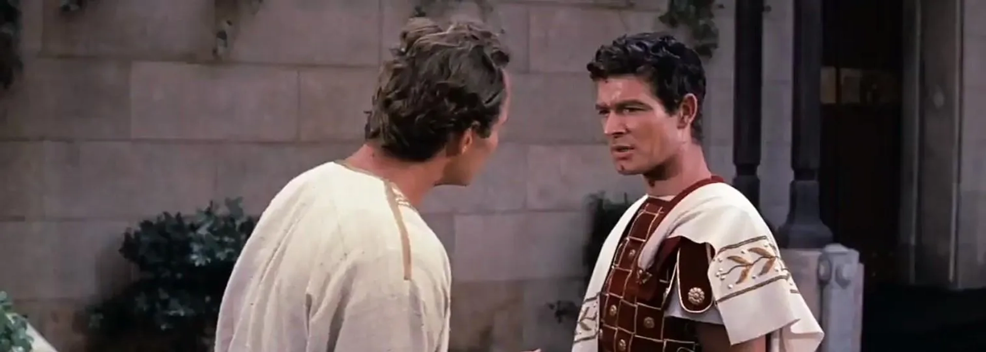 Charlton Heston and Stephen Boyd in Ben-Hur (1959)