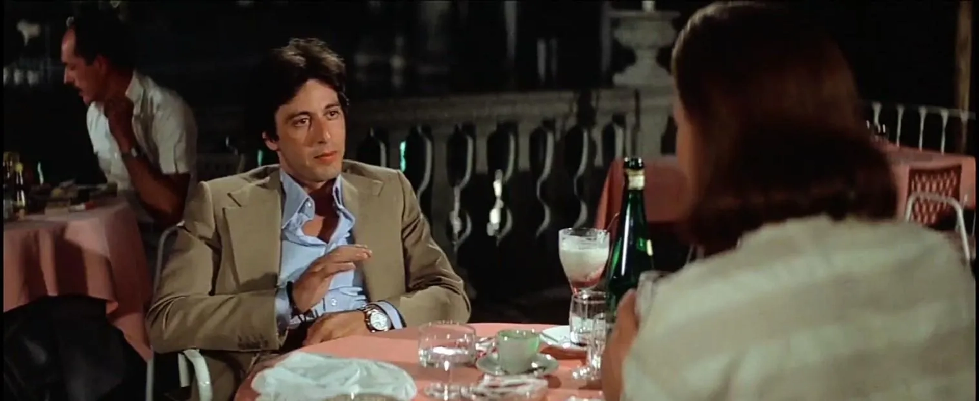 Al Pacino and Marthe Keller in Bobby Deerfield (1977)