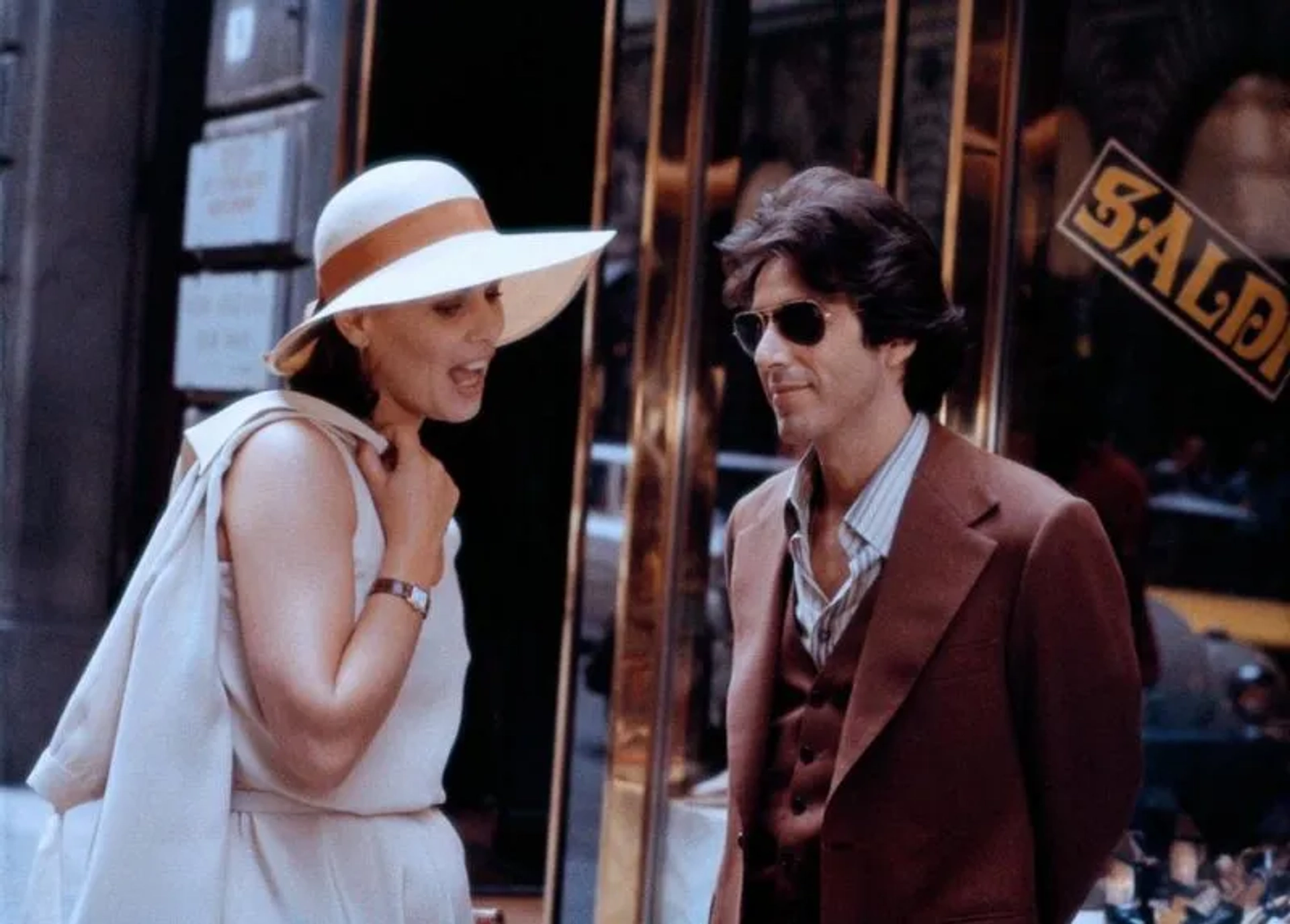 Al Pacino and Marthe Keller in Bobby Deerfield (1977)