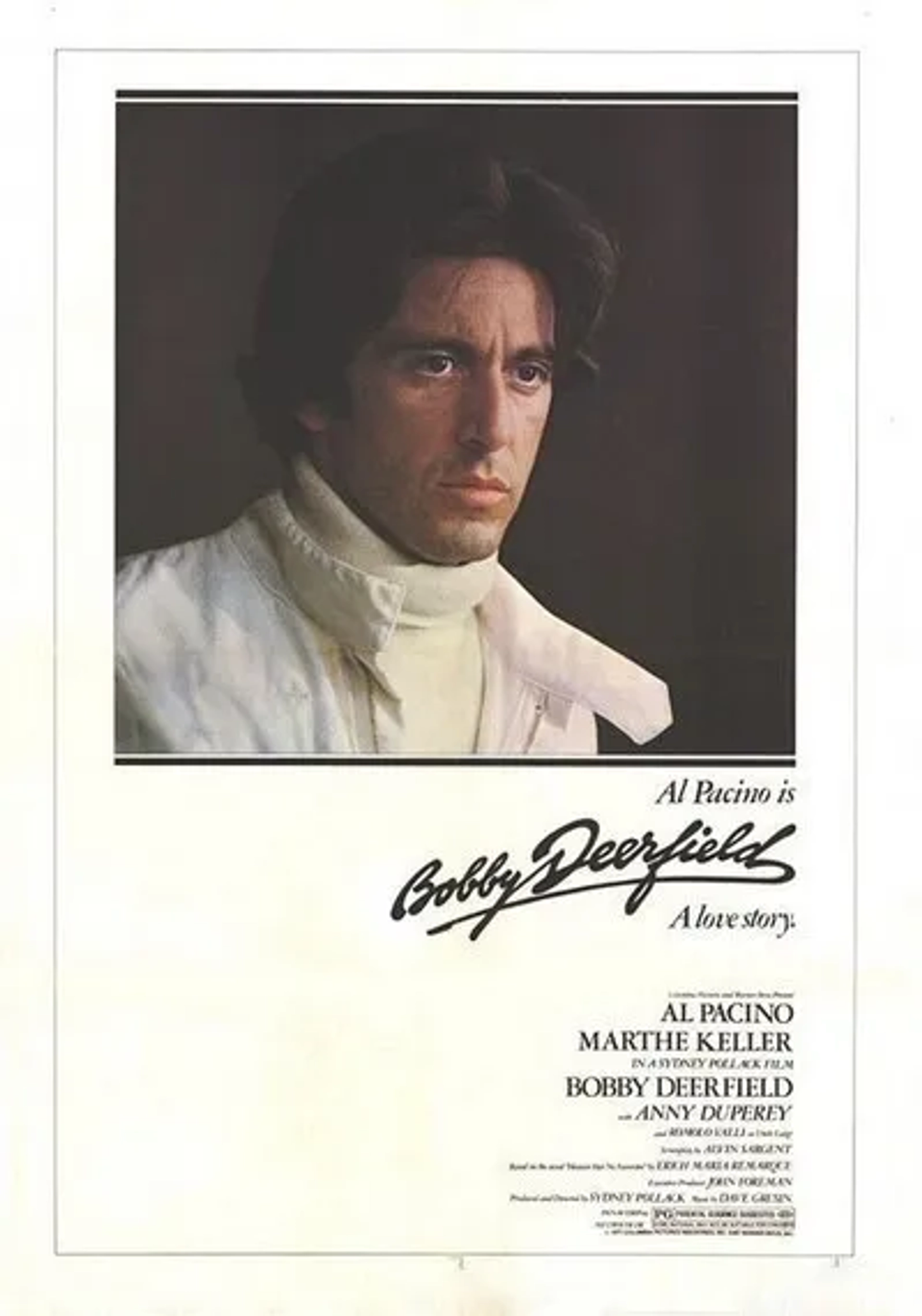 Al Pacino in Bobby Deerfield (1977)