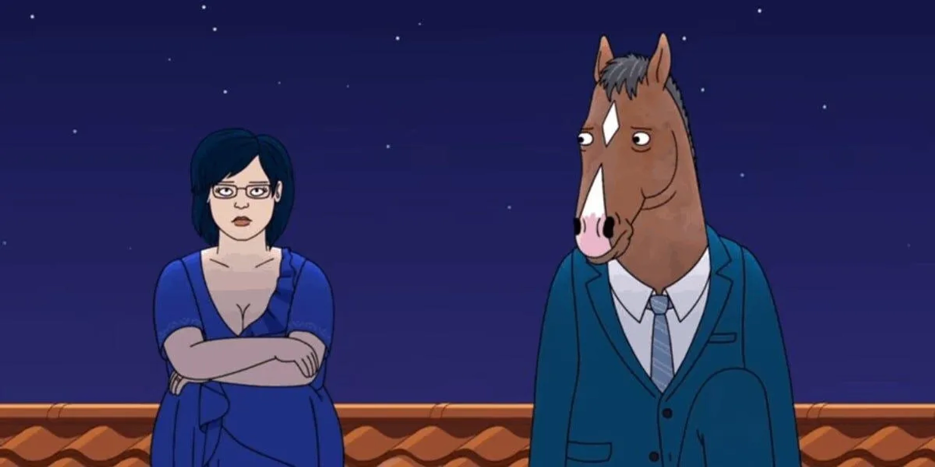 Will Arnett and Alison Brie in BoJack Horseman: Nice While It Lasted (2020)